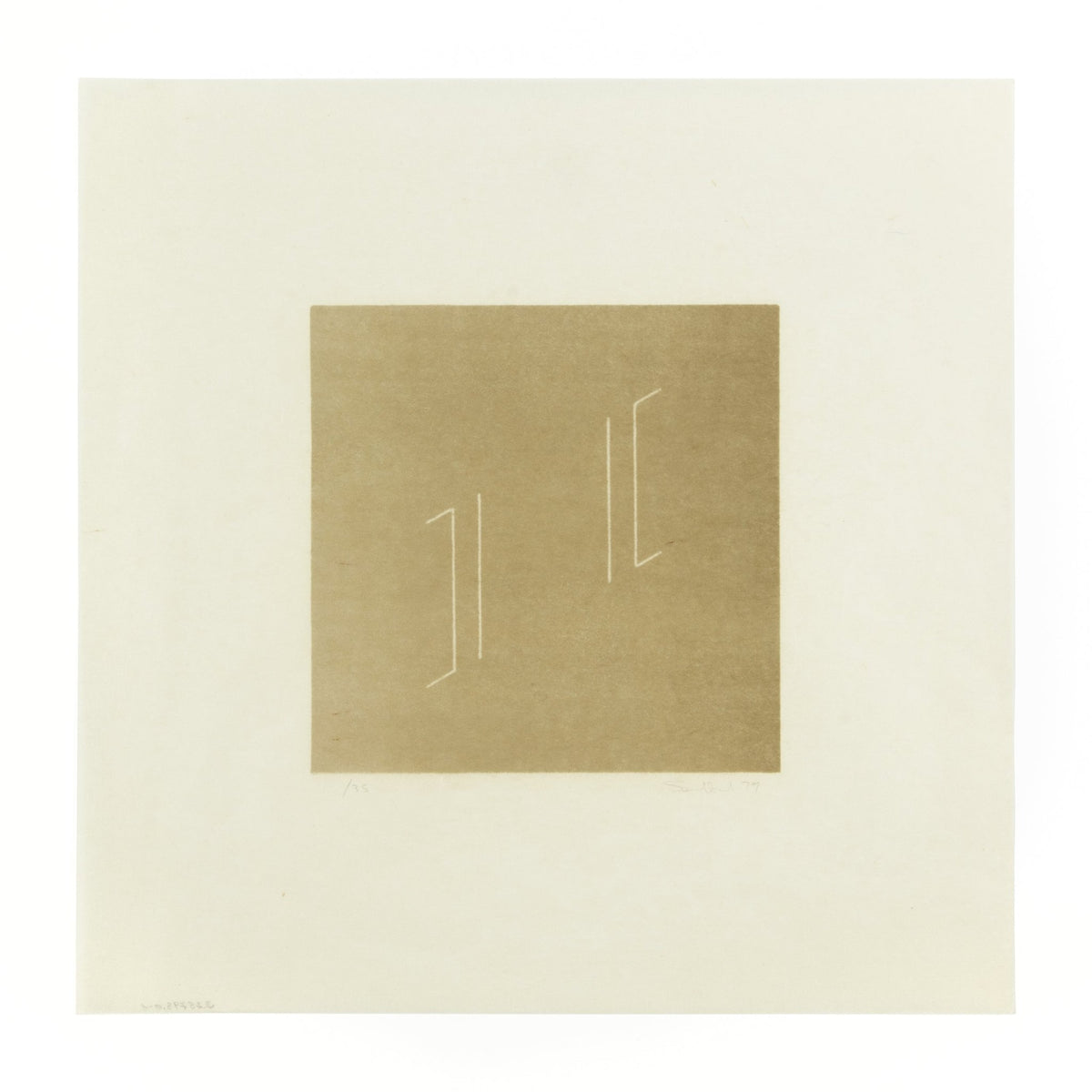 Fred Sandback prints and editions