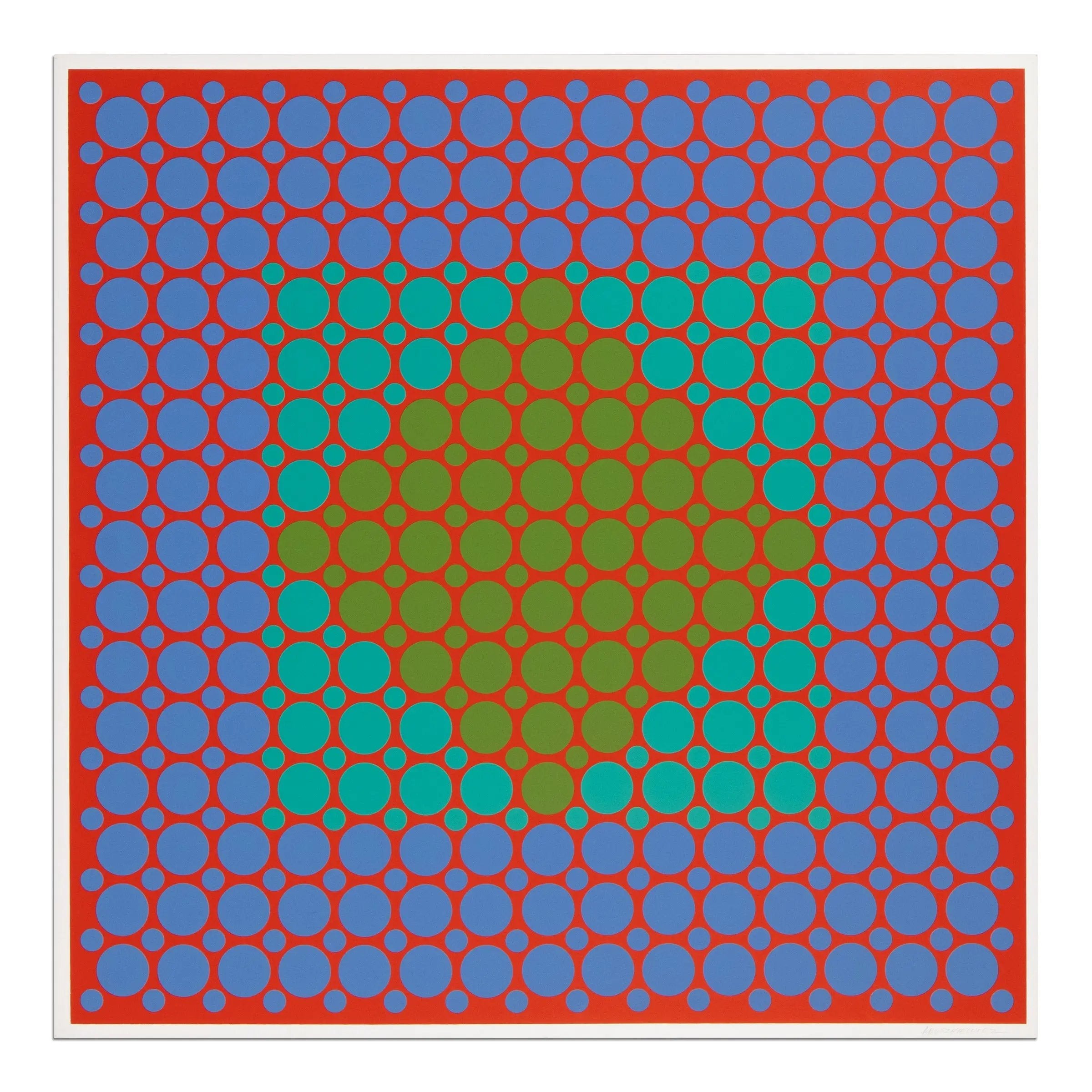 Richard Anuszkiewicz – 6 Seritypien