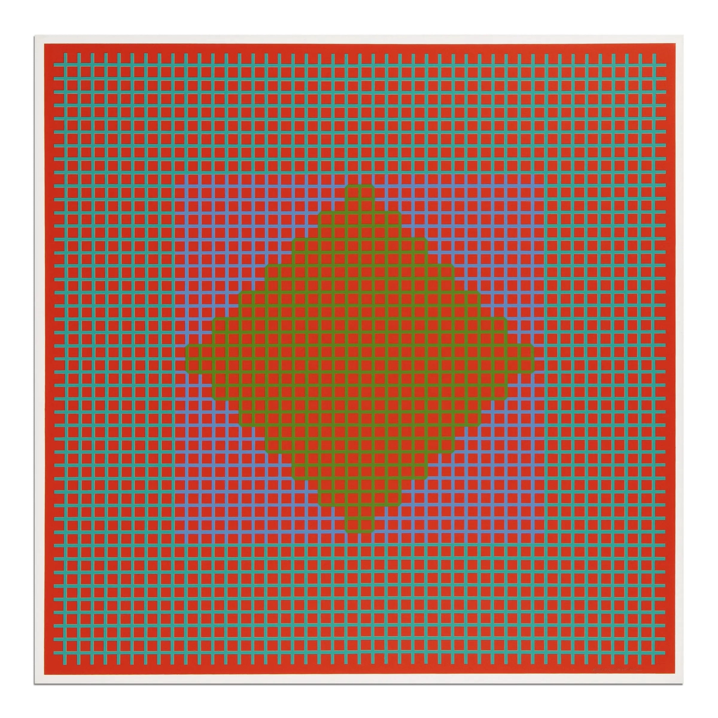 Richard Anuszkiewicz – 6 Seritypien