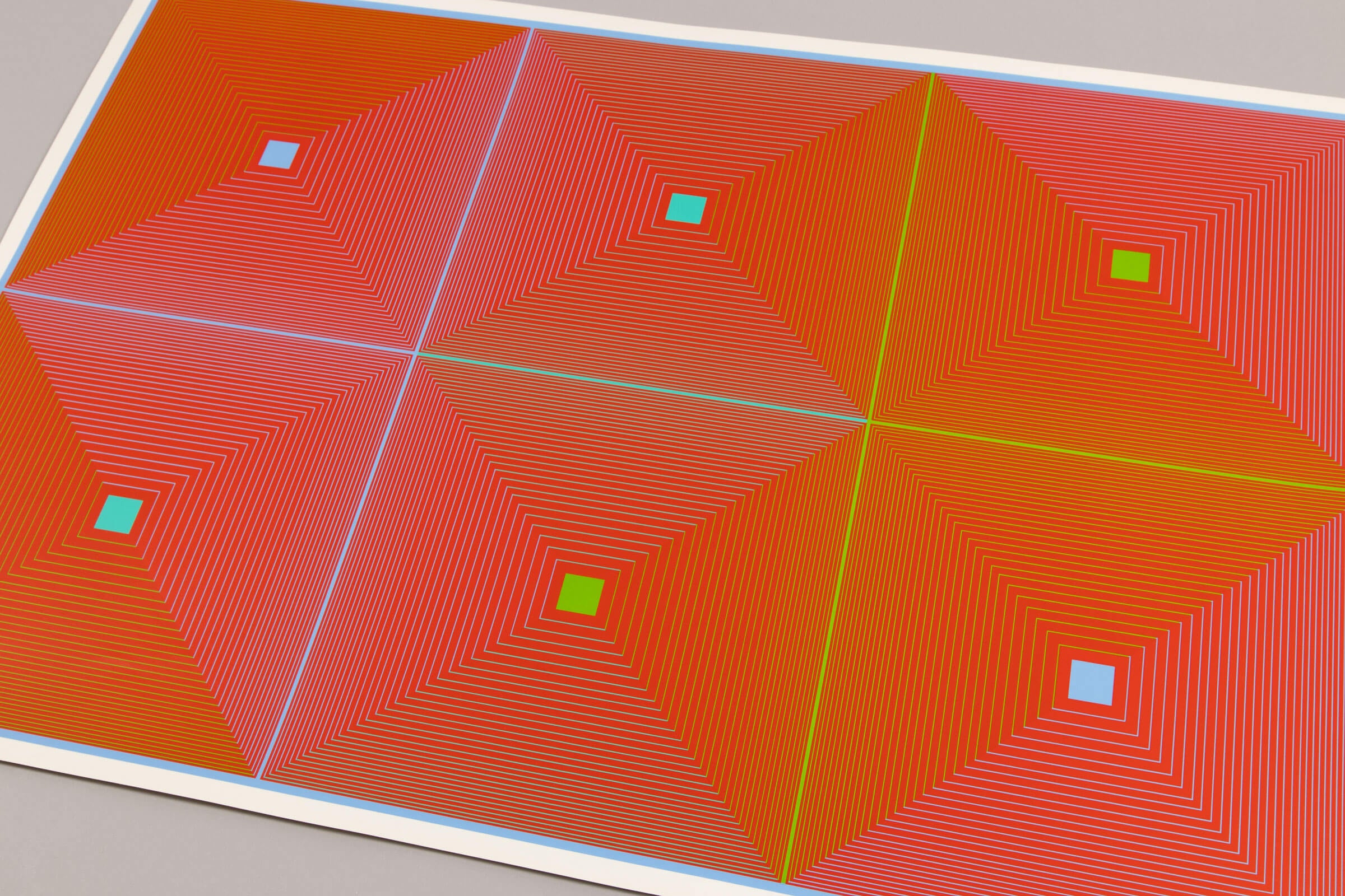 Richard Anuszkiewicz – Six Squares