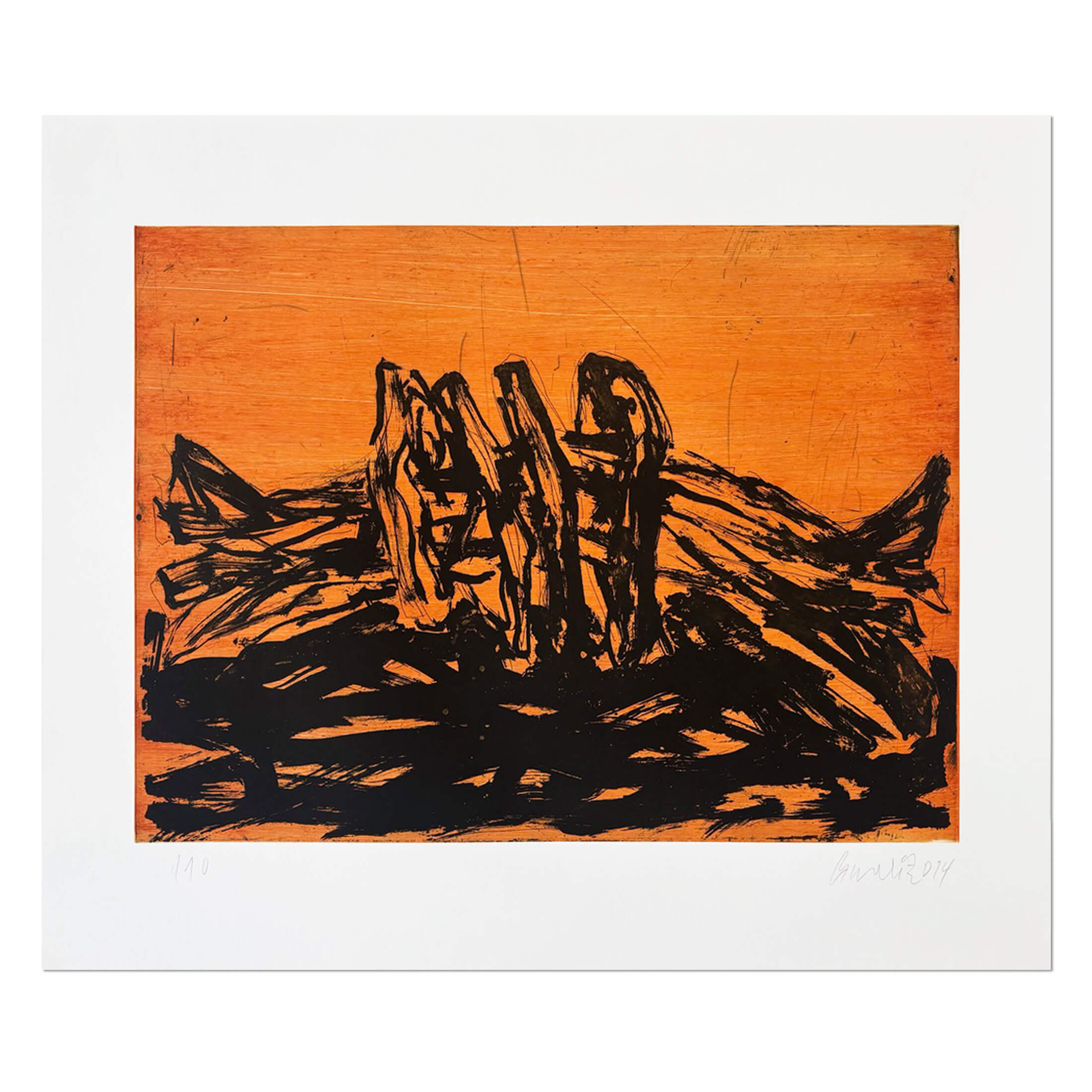 Georg Baselitz - Winterschlaf IX