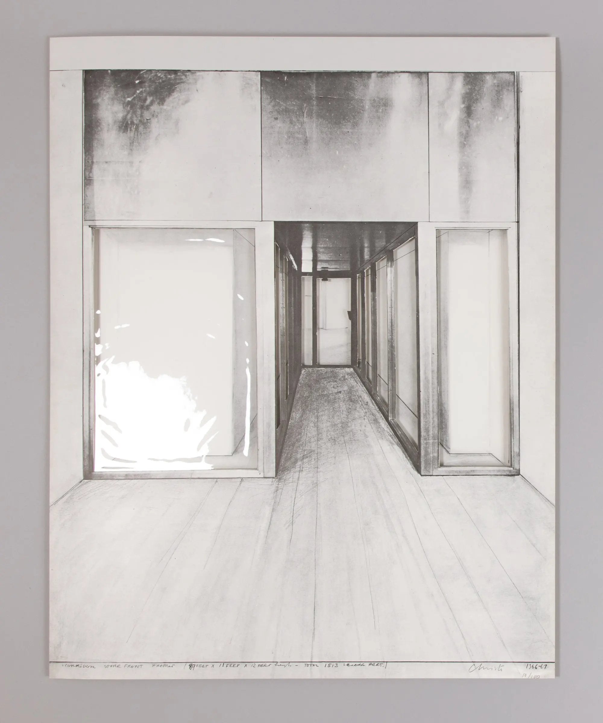 Christo - Corridor Store Front (Monuments)