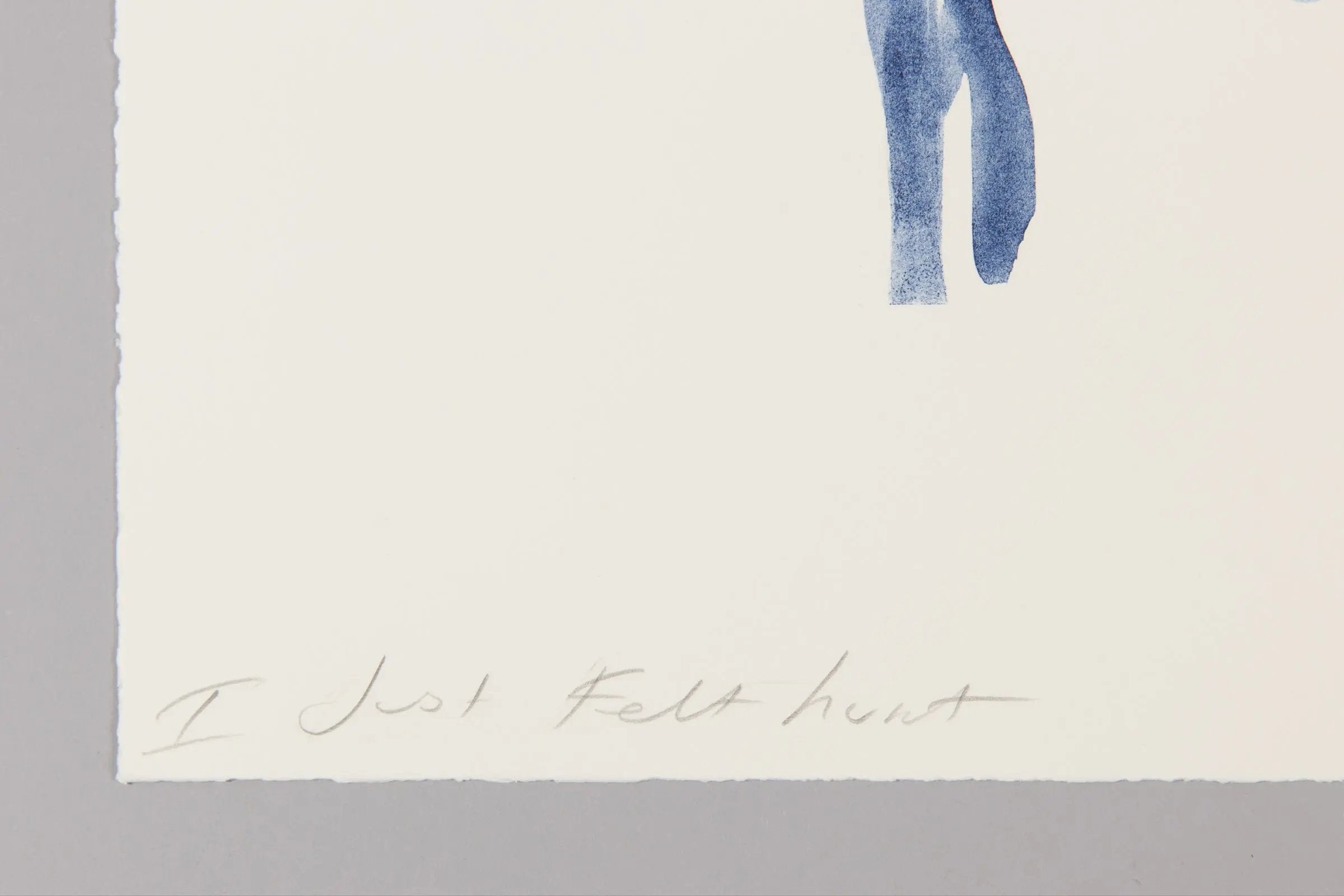 Tracey Emin - I Just Felt Hurt