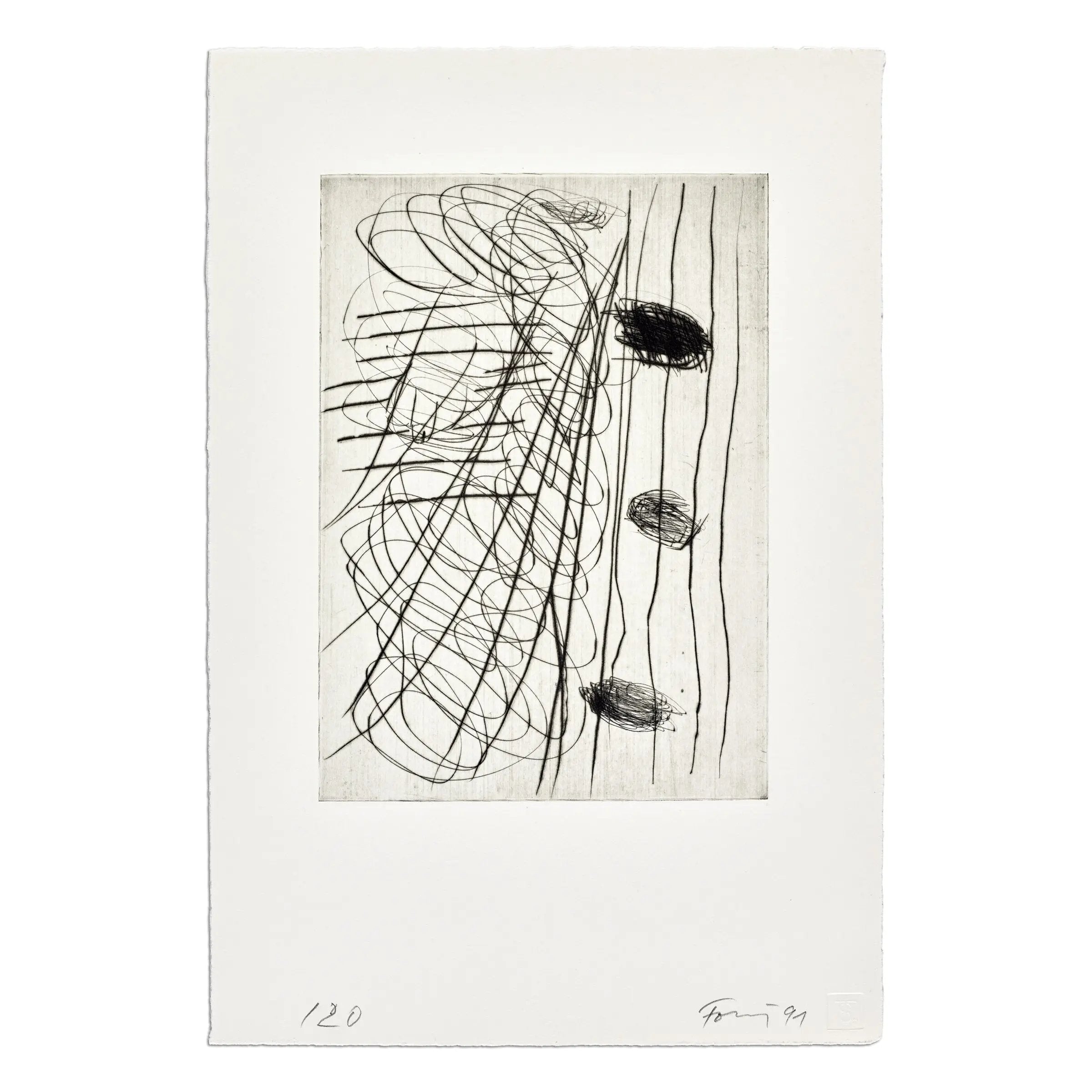 Günther Förg - 6 Radierungen