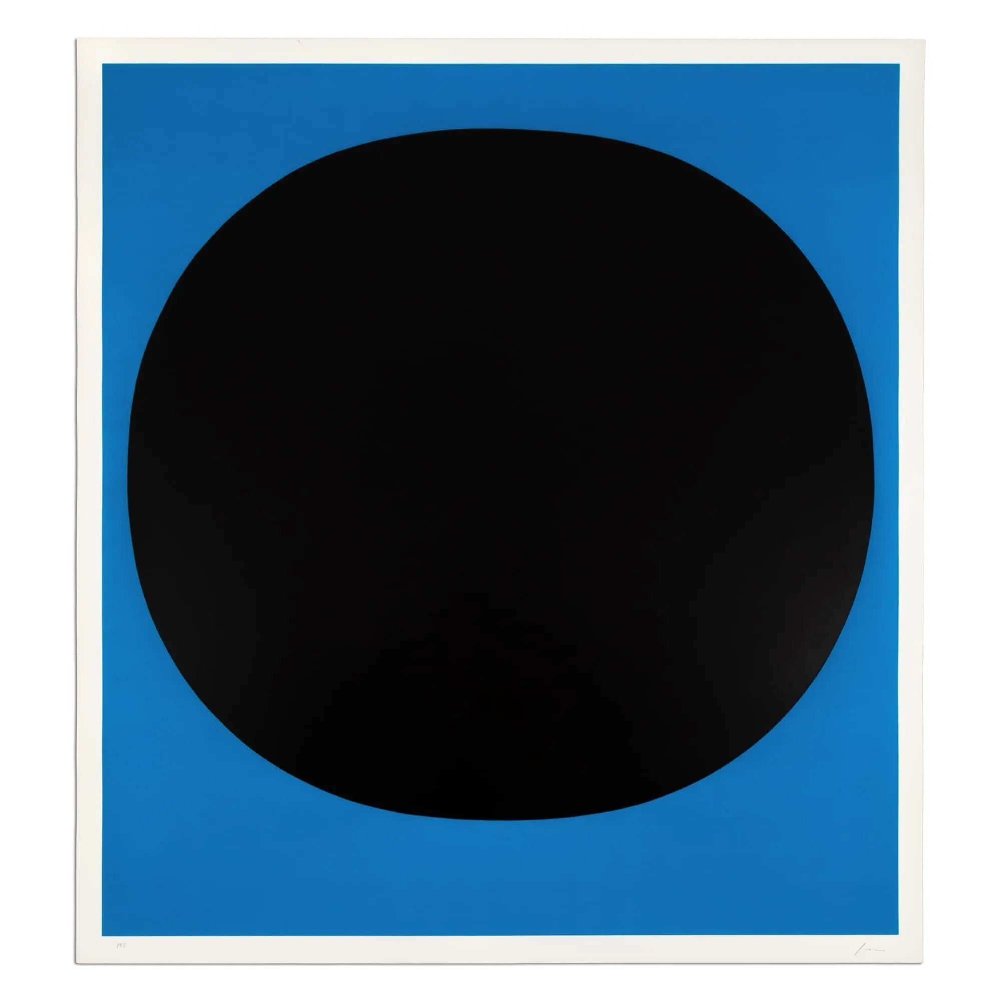 Rupprecht Geiger - Black on Blue