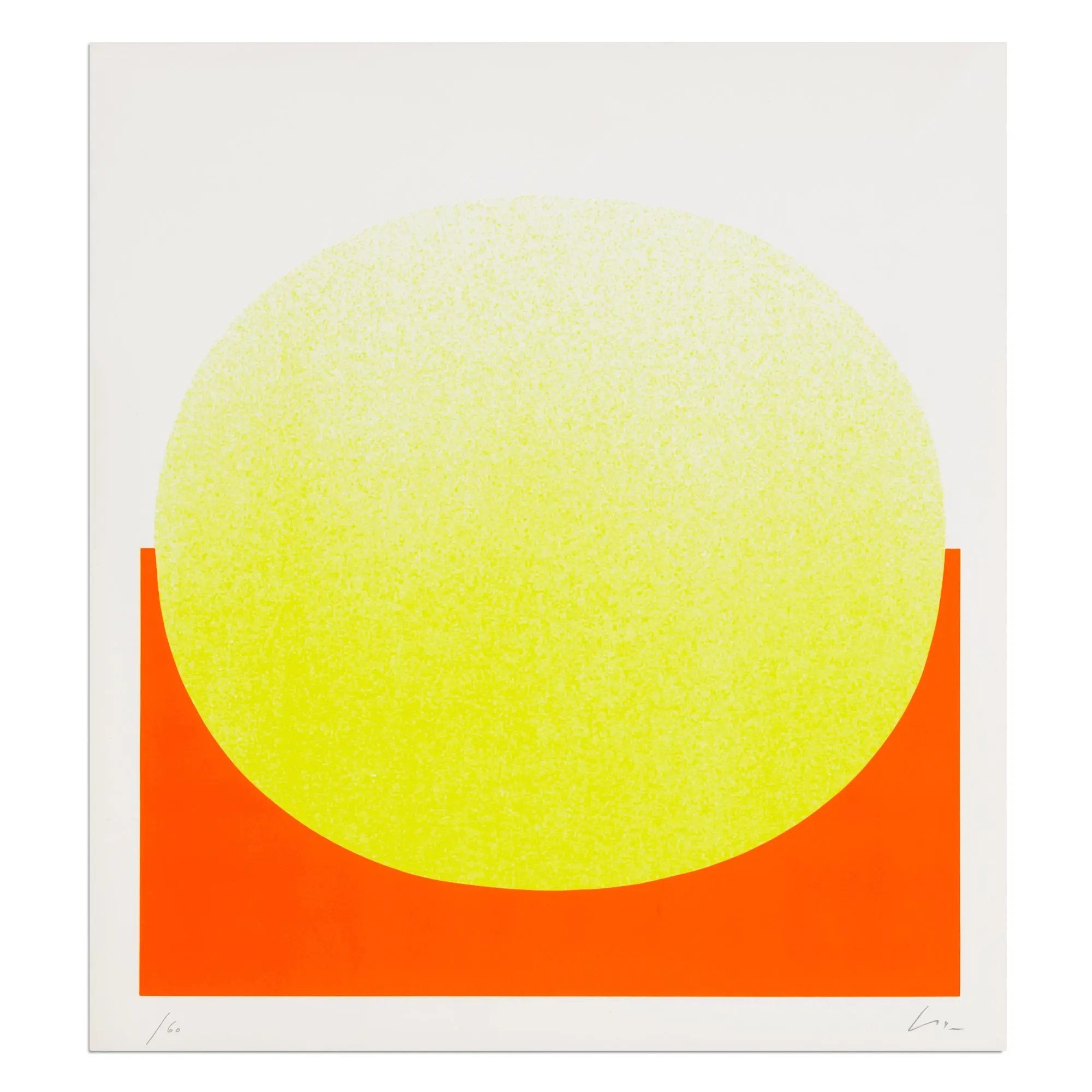 Rupprecht Geiger, Yellow on Orange