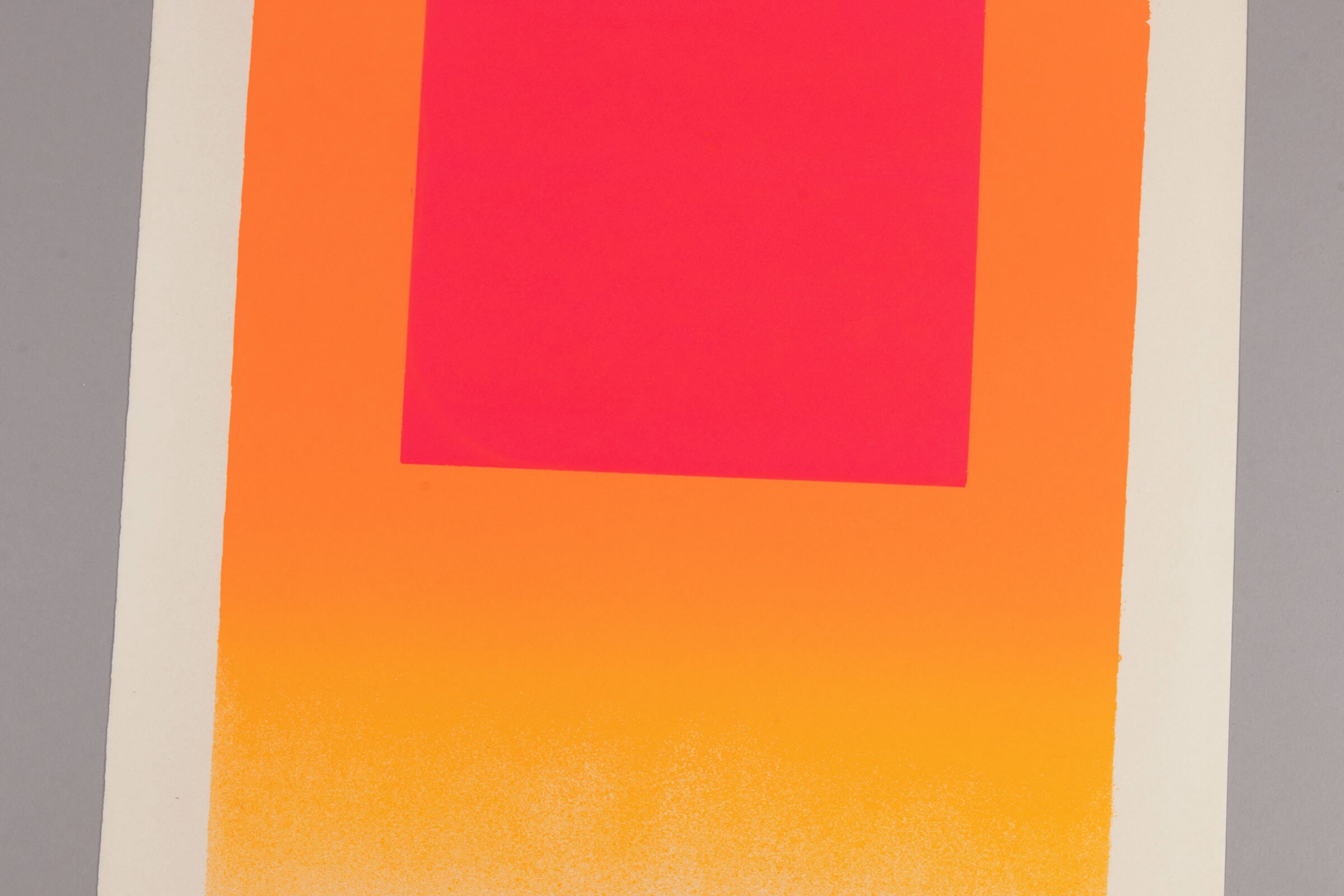 Rupprecht Geiger – Leuchtrot Orange - Leuchtrot Warm