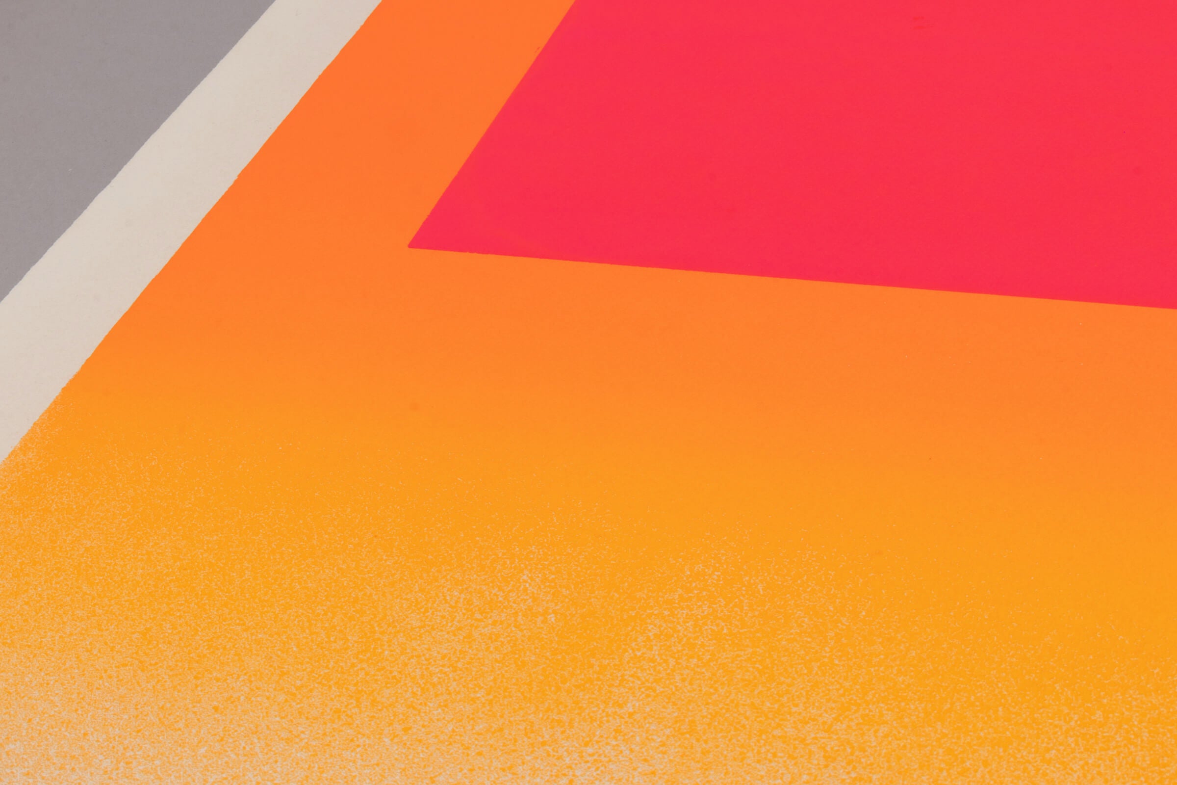 Rupprecht Geiger – Leuchtrot Orange - Leuchtrot Warm
