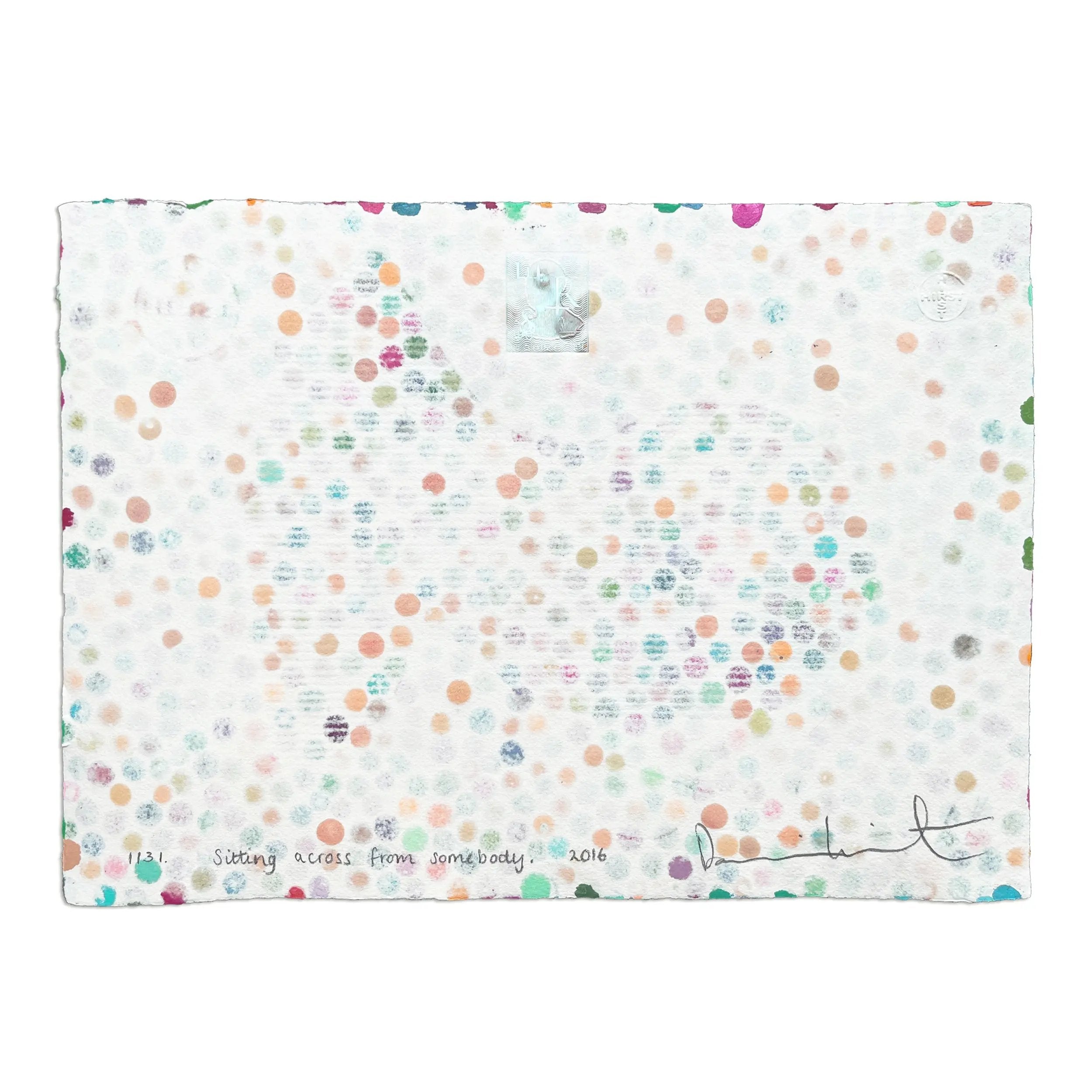 Damien Hirst - Sitting Across from Somebody (The Currency)