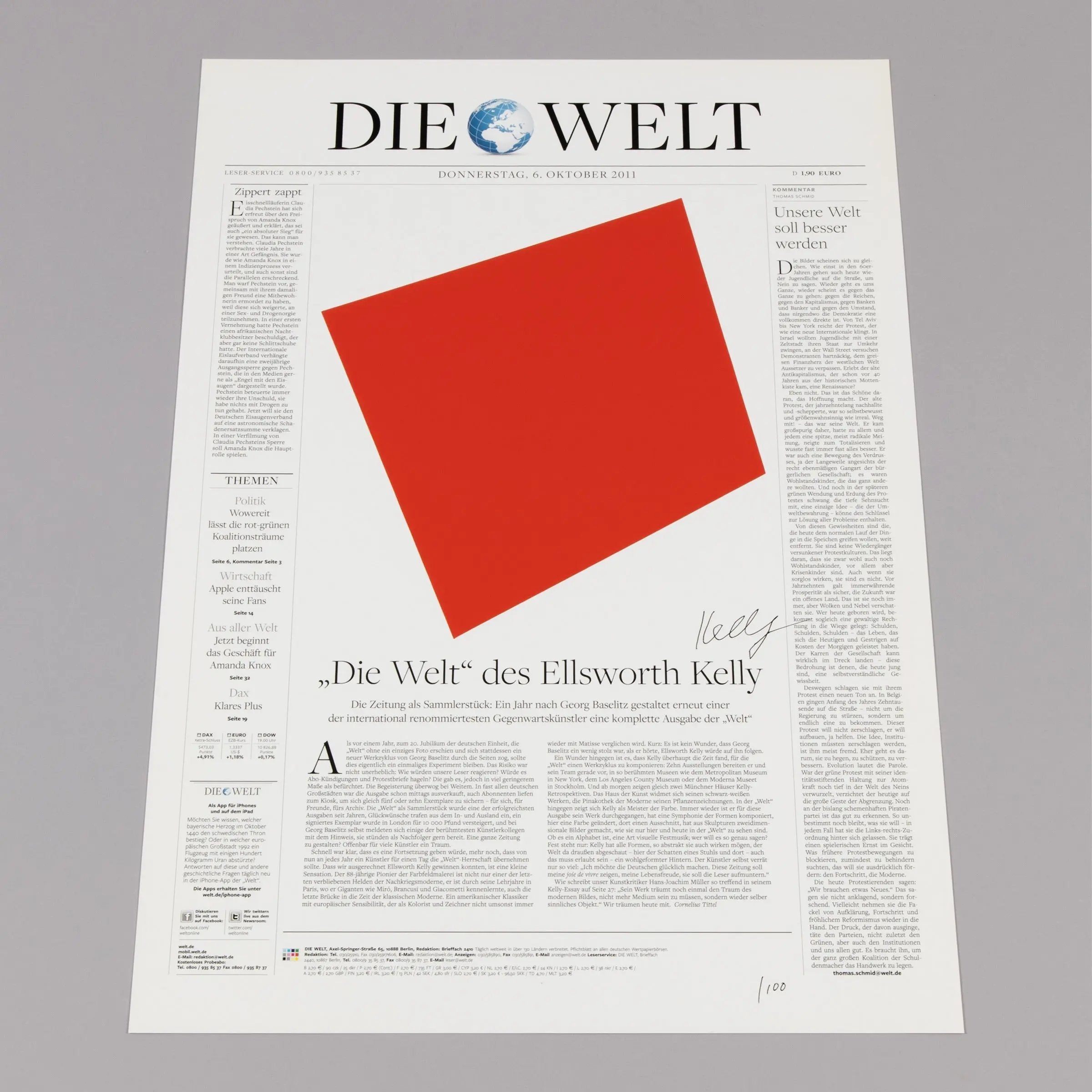 Ellsworth Kelly – Die Welt