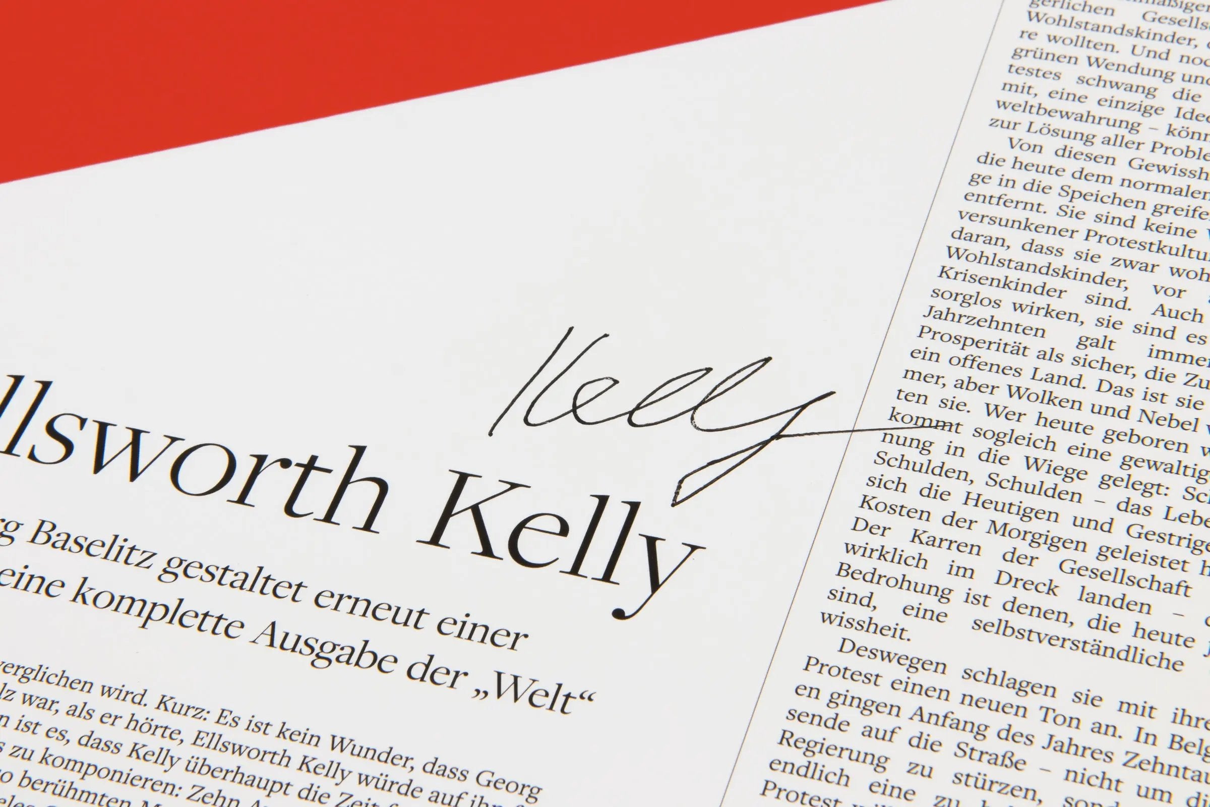 Ellsworth Kelly – Die Welt