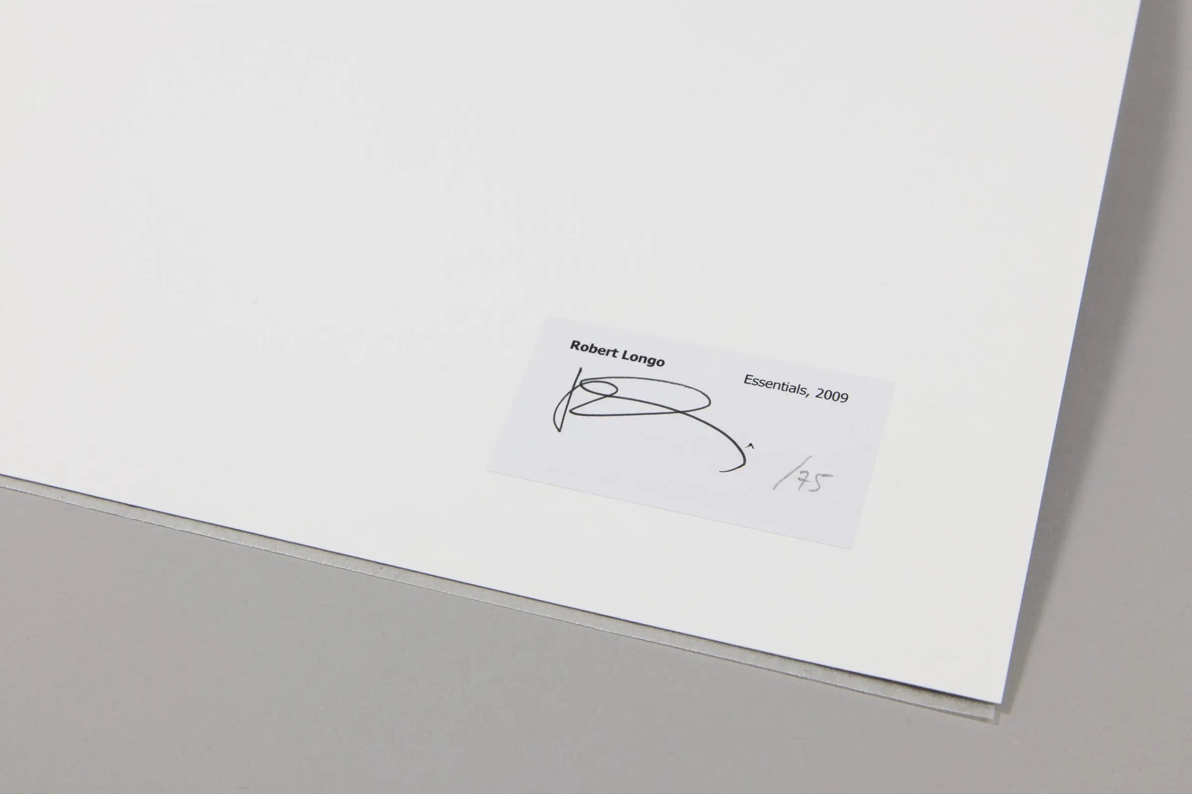 Robert Longo – Essentials