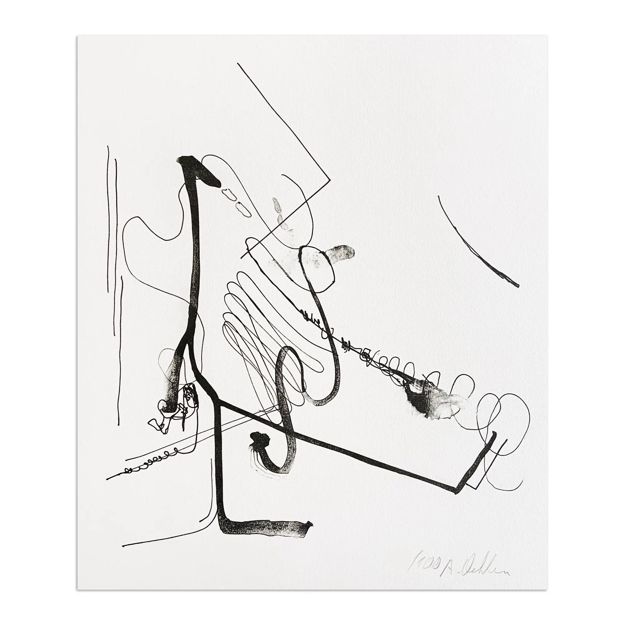 Albert Oehlen - Meditation über Bürokratische Tendenzen