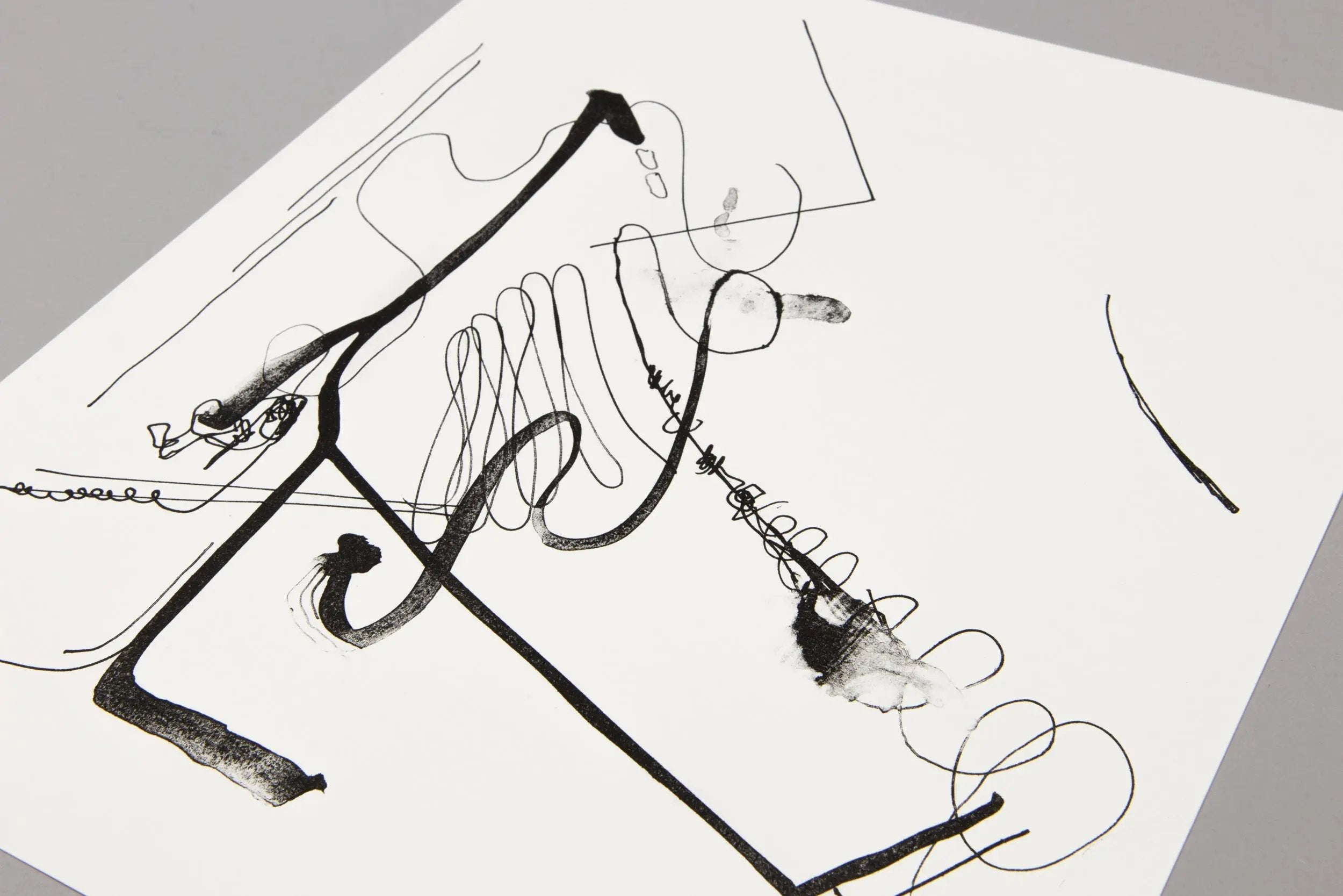 Albert Oehlen - Meditation über Bürokratische Tendenzen