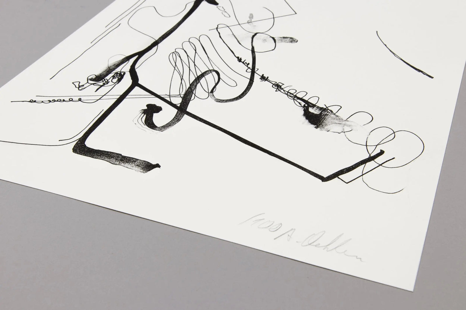 Albert Oehlen - Meditation über Bürokratische Tendenzen