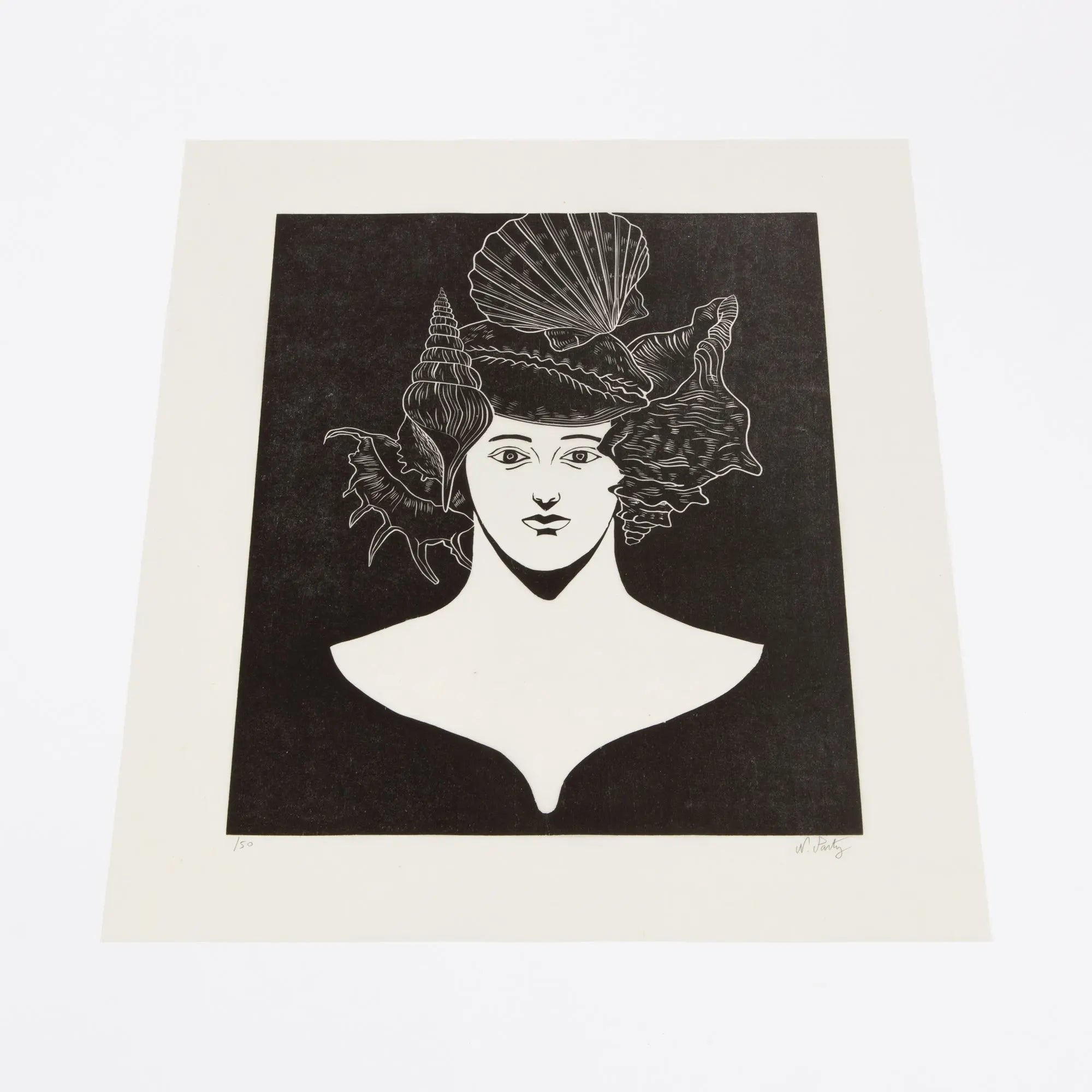 Nicolas Party - Portrait with Shells