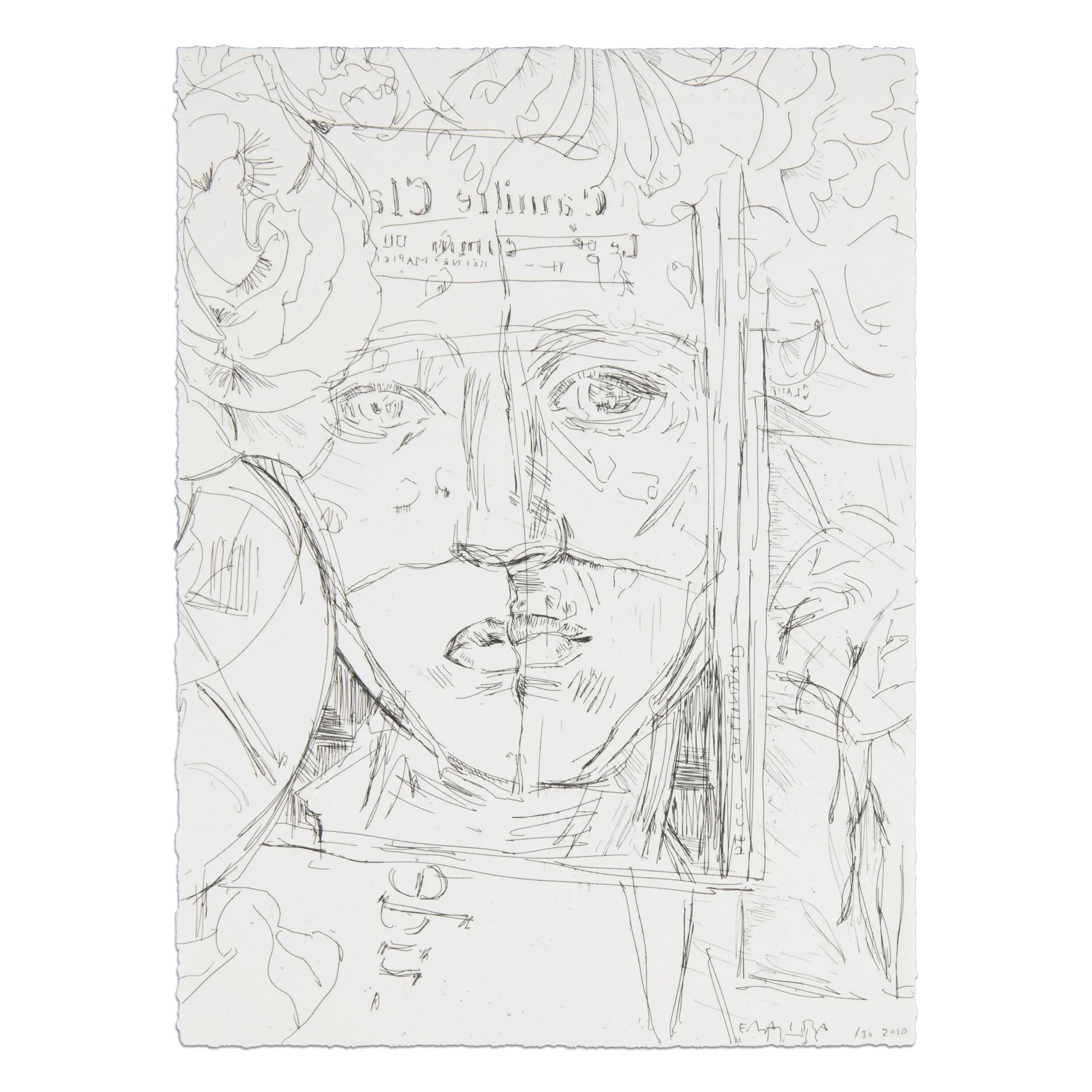 Elizabeth Peyton - Camille Claudel Flowers and Books