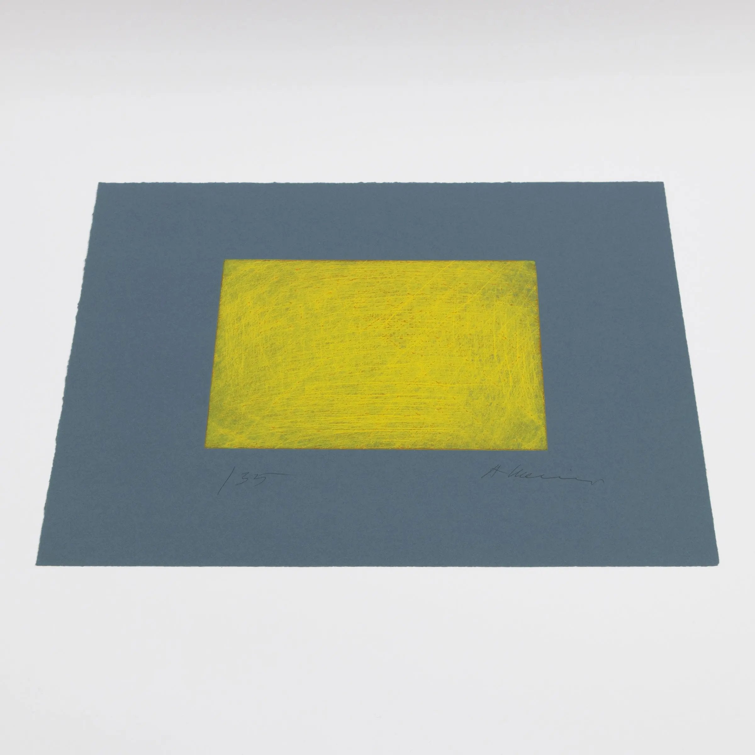 Arnulf Rainer - Gelbes Meer