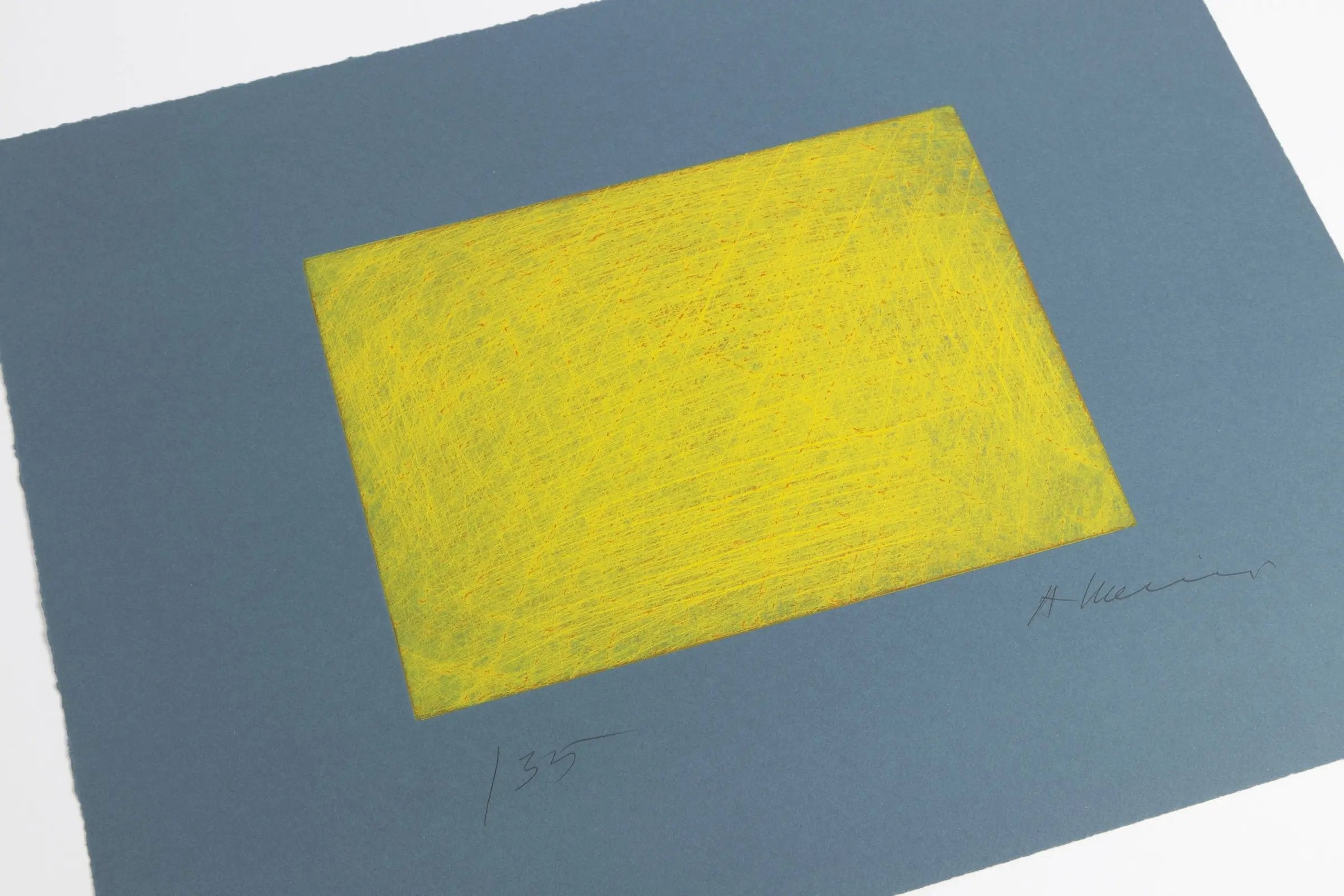 Arnulf Rainer - Gelbes Meer