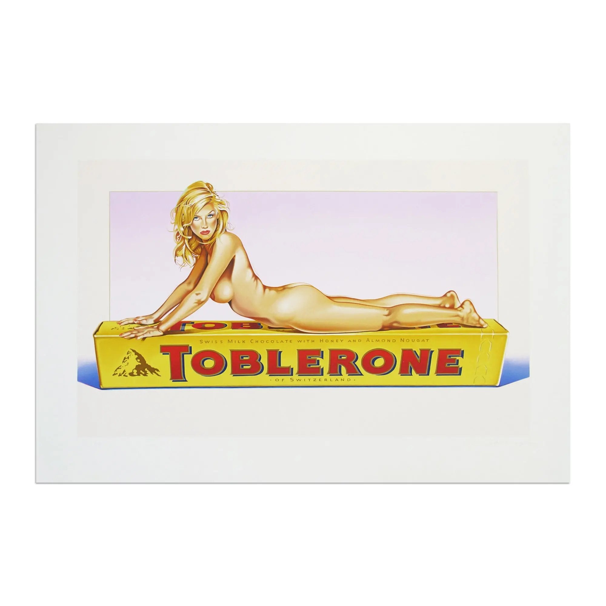 Mel Ramos - Toblerone Tess