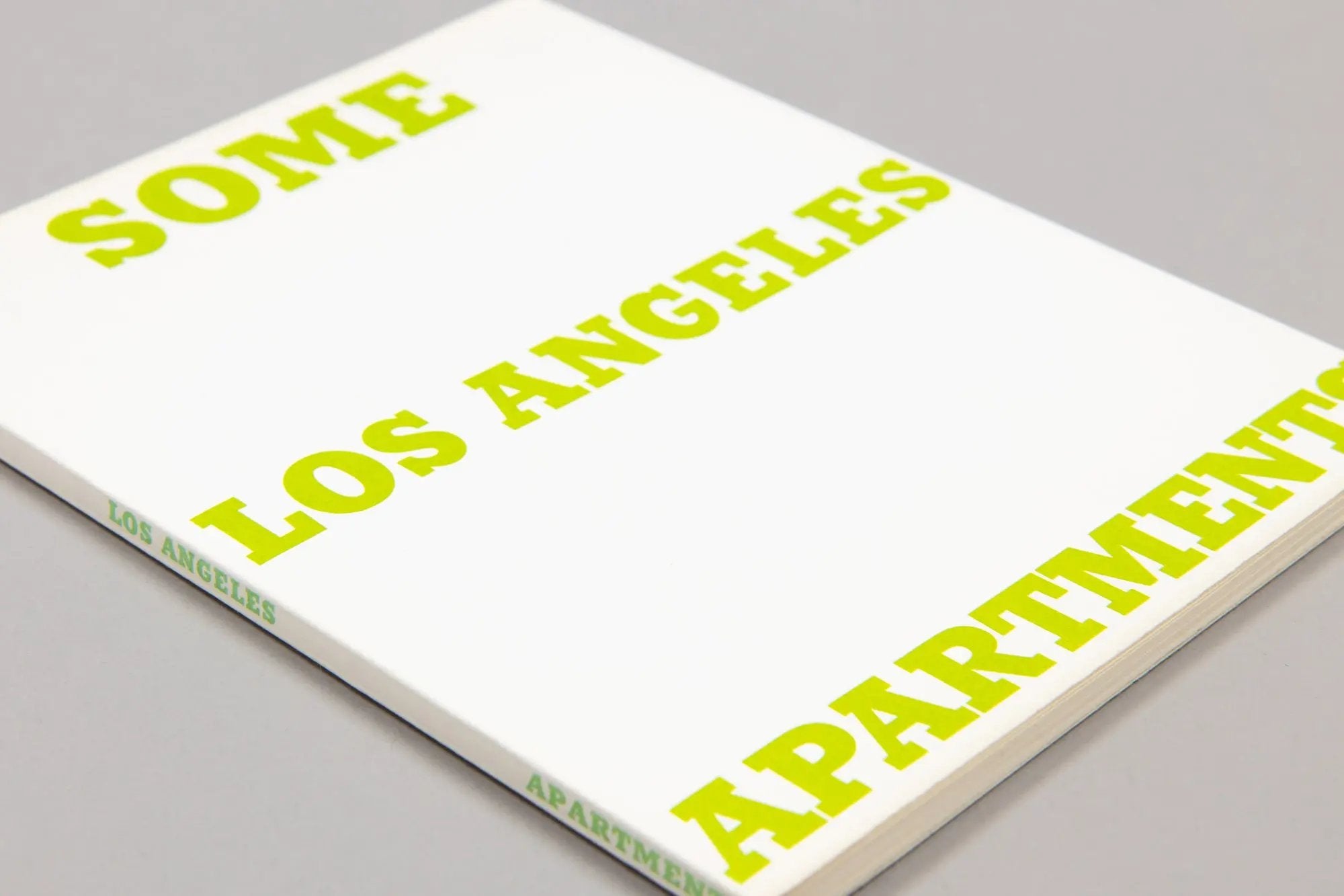 Ed Ruscha - Some Los Angeles Apartments
