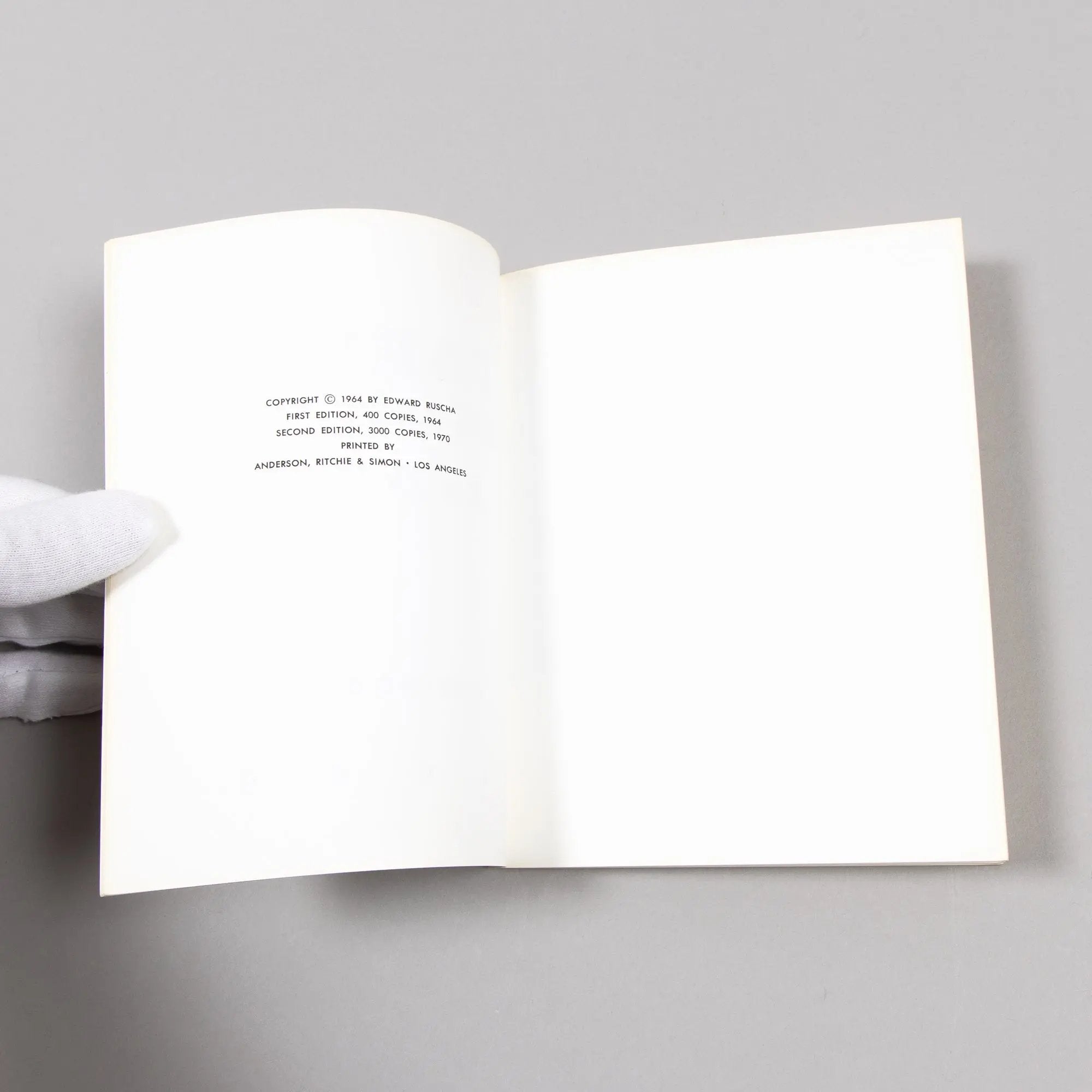 Ed Ruscha - Various Small Fires and Milk