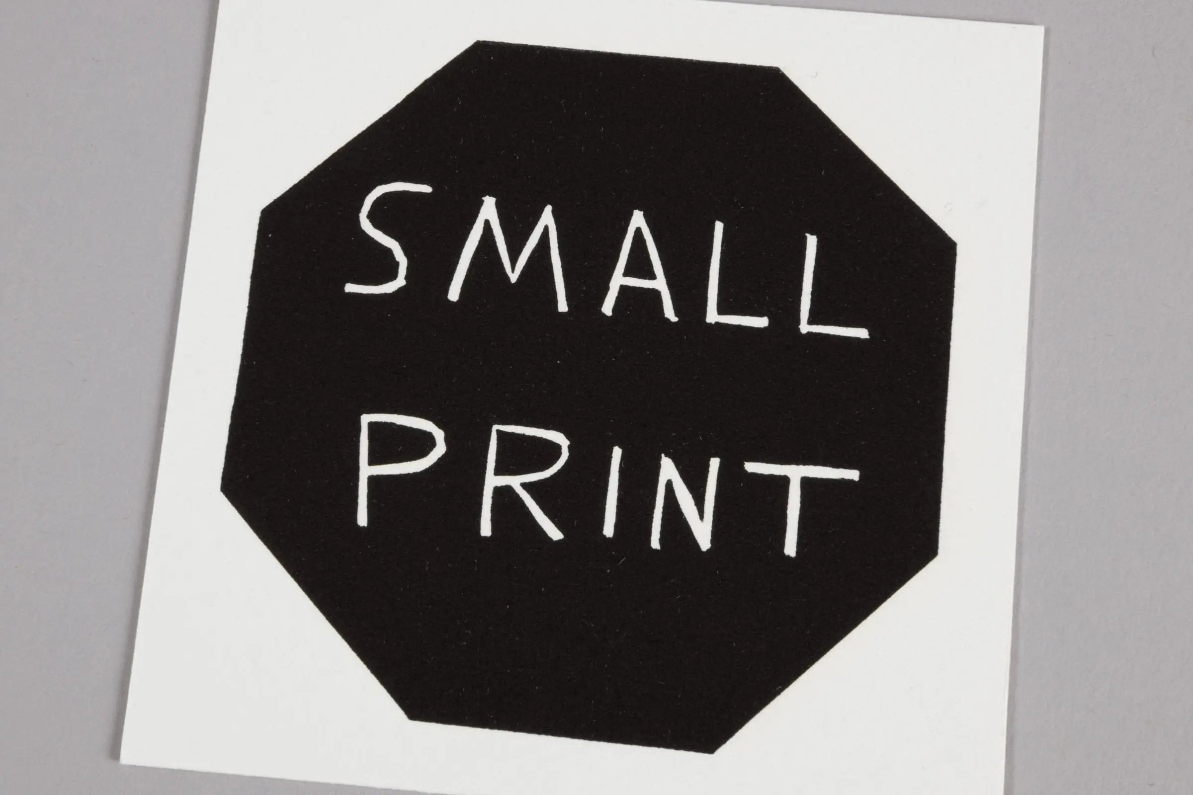 David Shrigley - Small Print