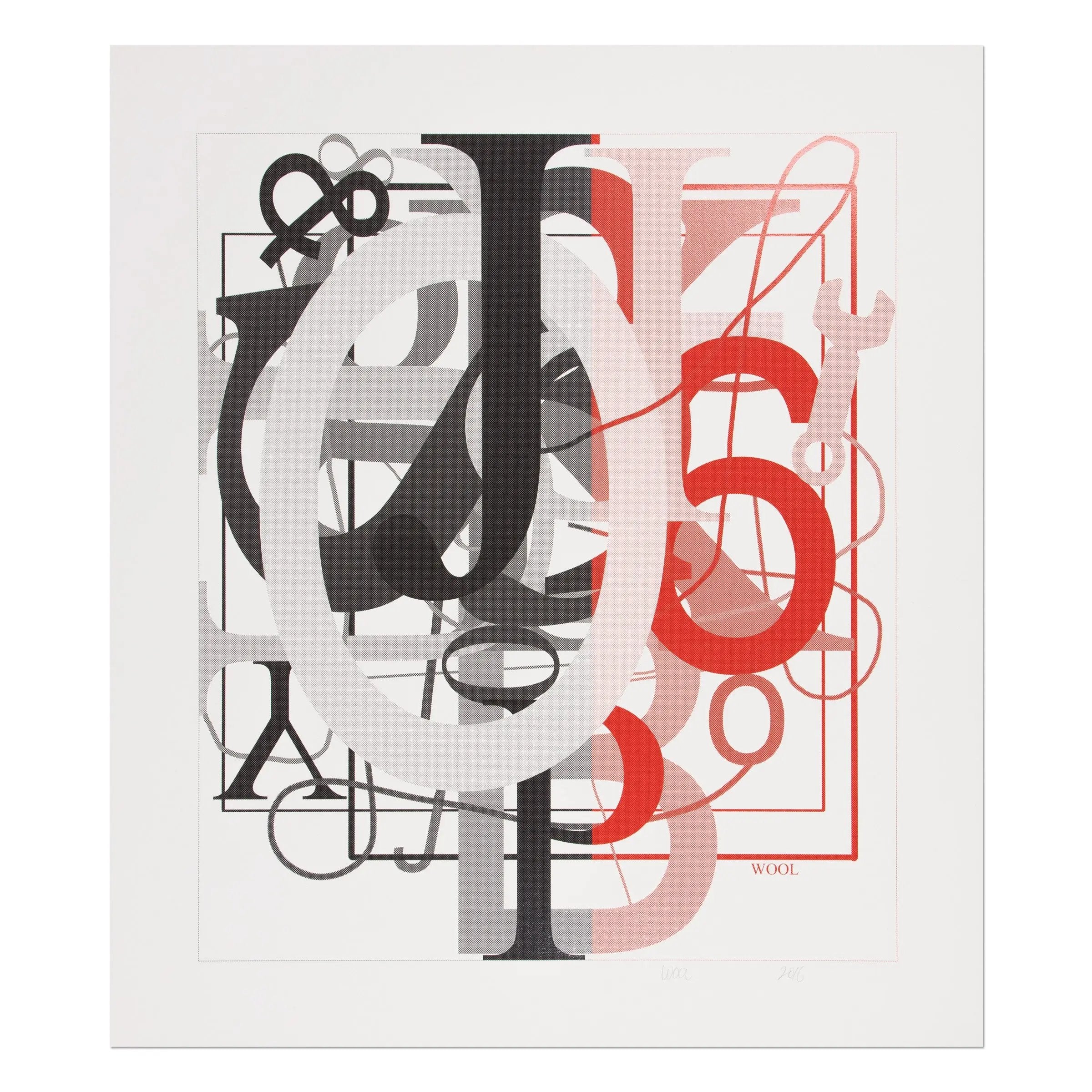 Christopher Wool - Untitled Print