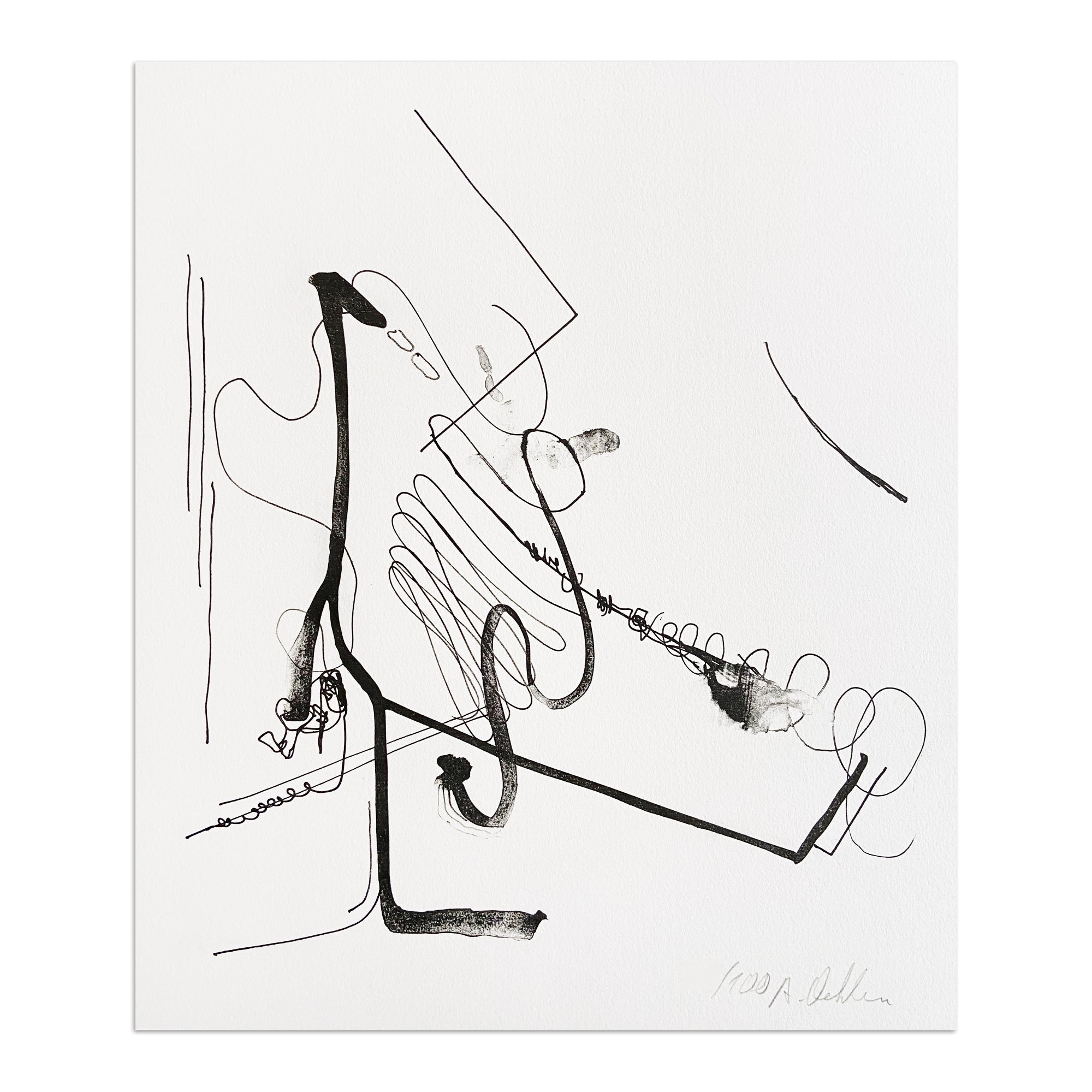 Albert Oehlen - Meditation über Bürokratische Tendenzen