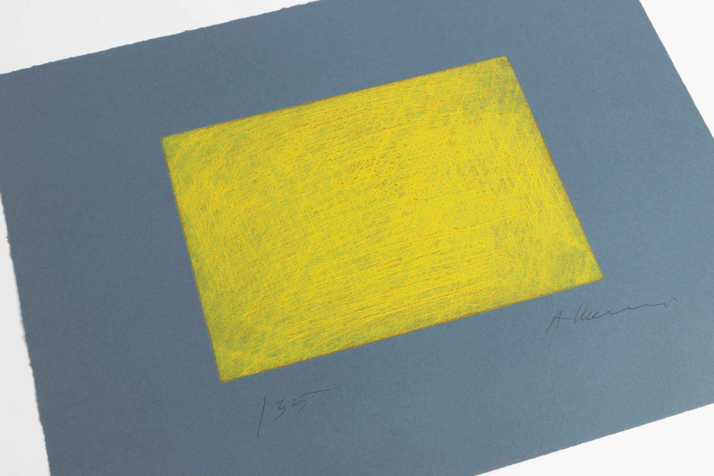 Arnulf Rainer - Gelbes Meer