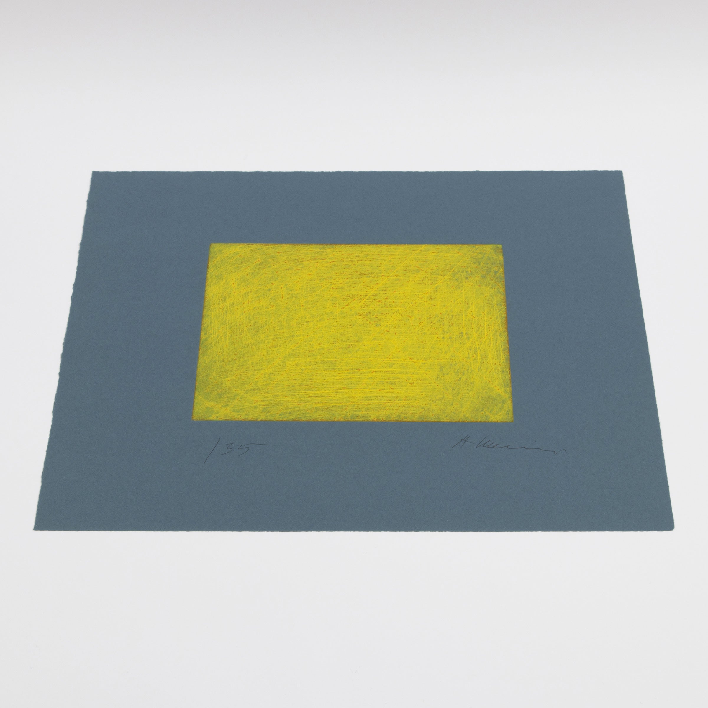 Arnulf Rainer - Gelbes Meer