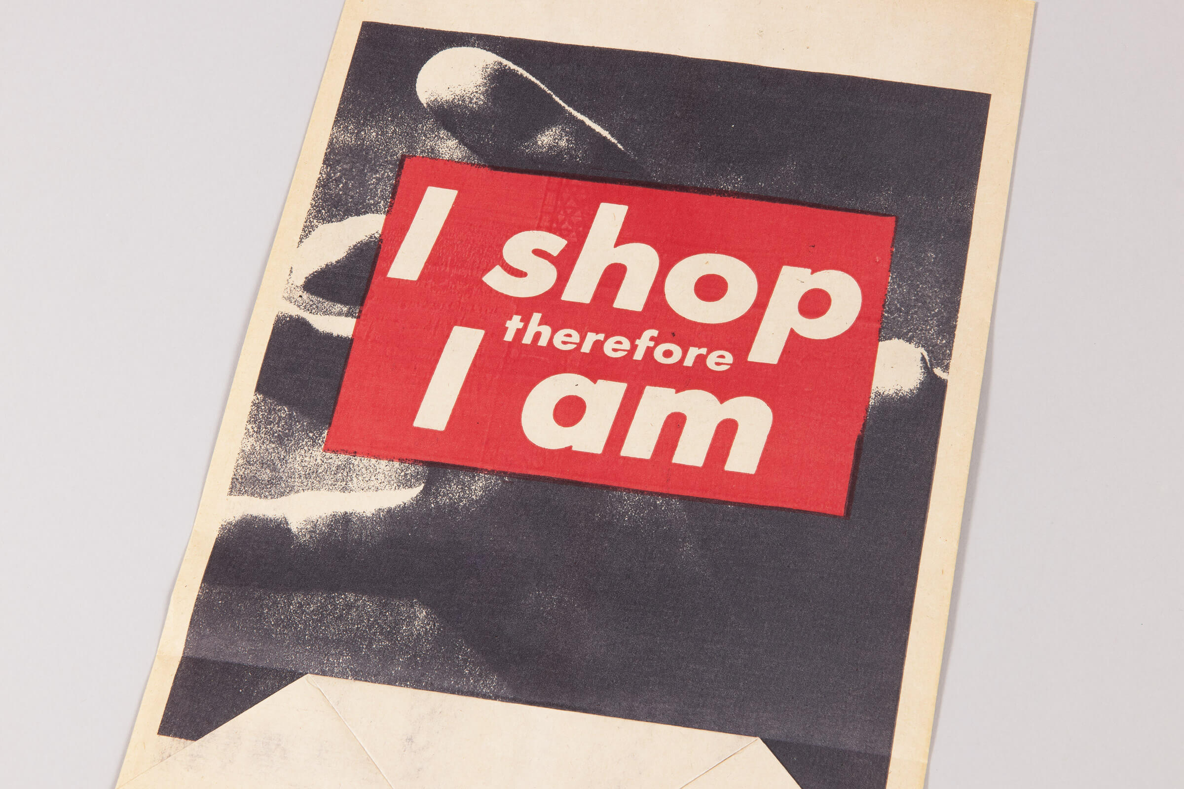 Barbara Kruger – I Shop Therefore I Am
