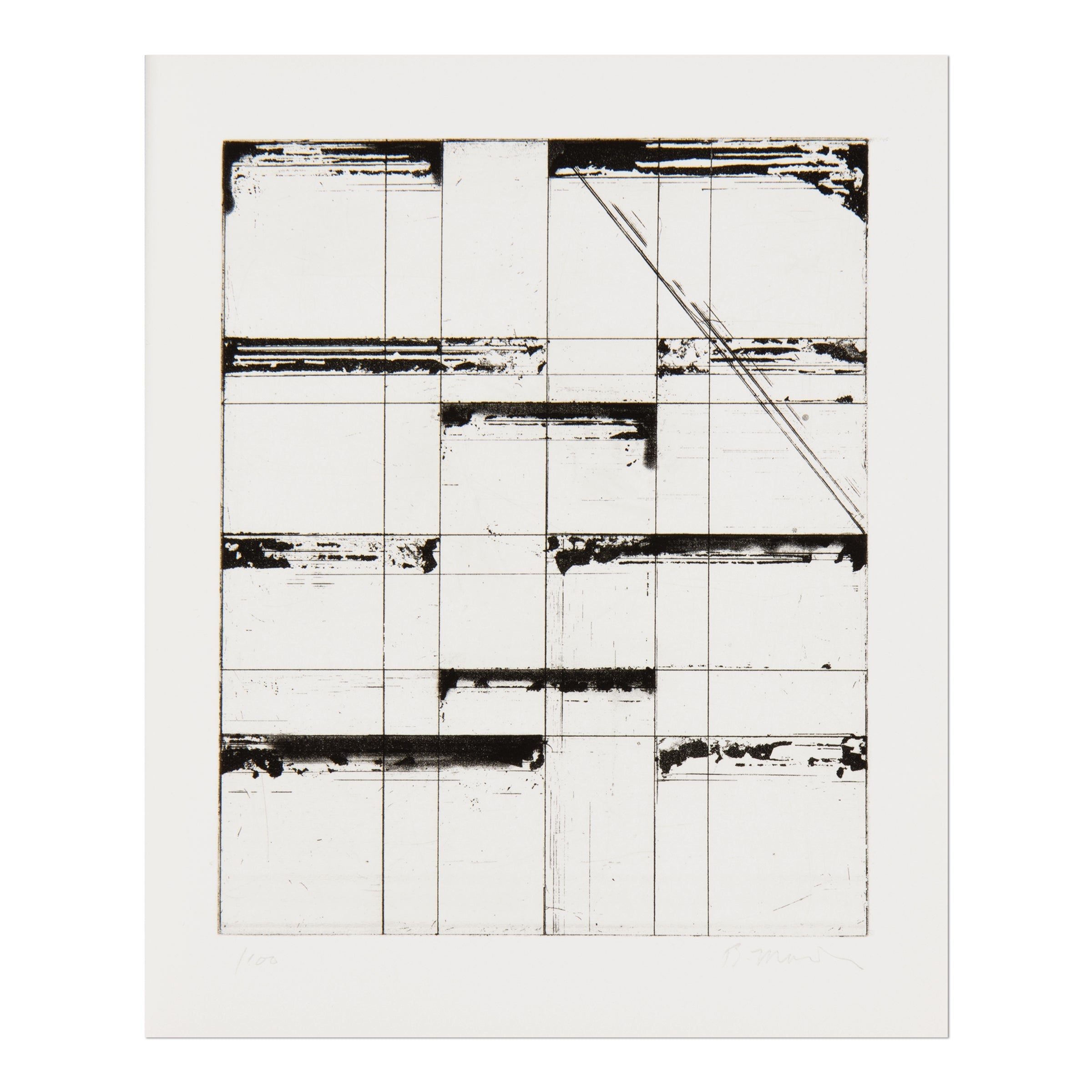 Brice Marden - Etching for Parkett