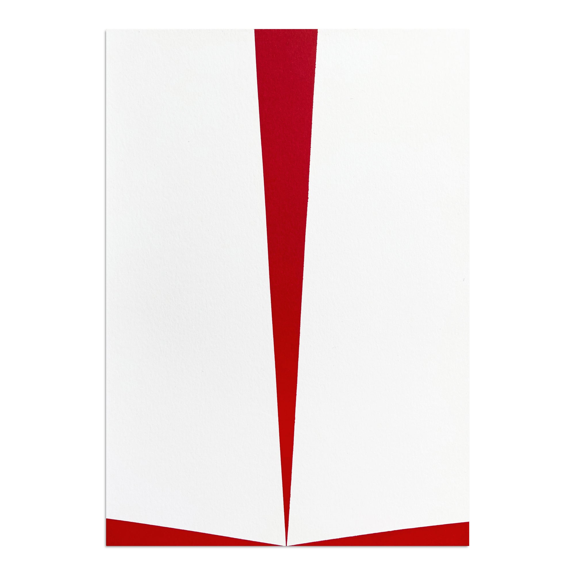 Carmen Herrera - Untitled (Red and White)