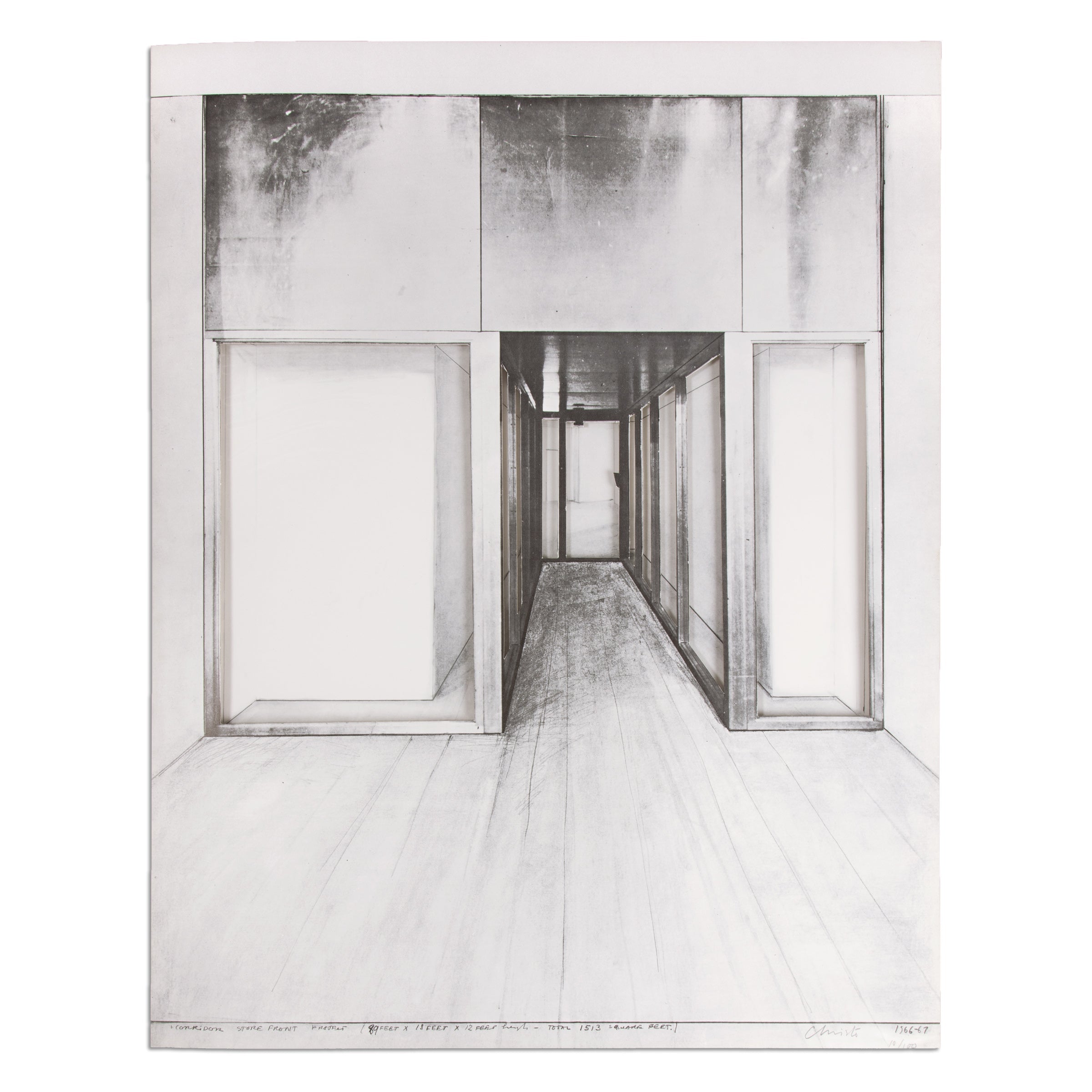 Christo - Corridor Store Front (Monuments)