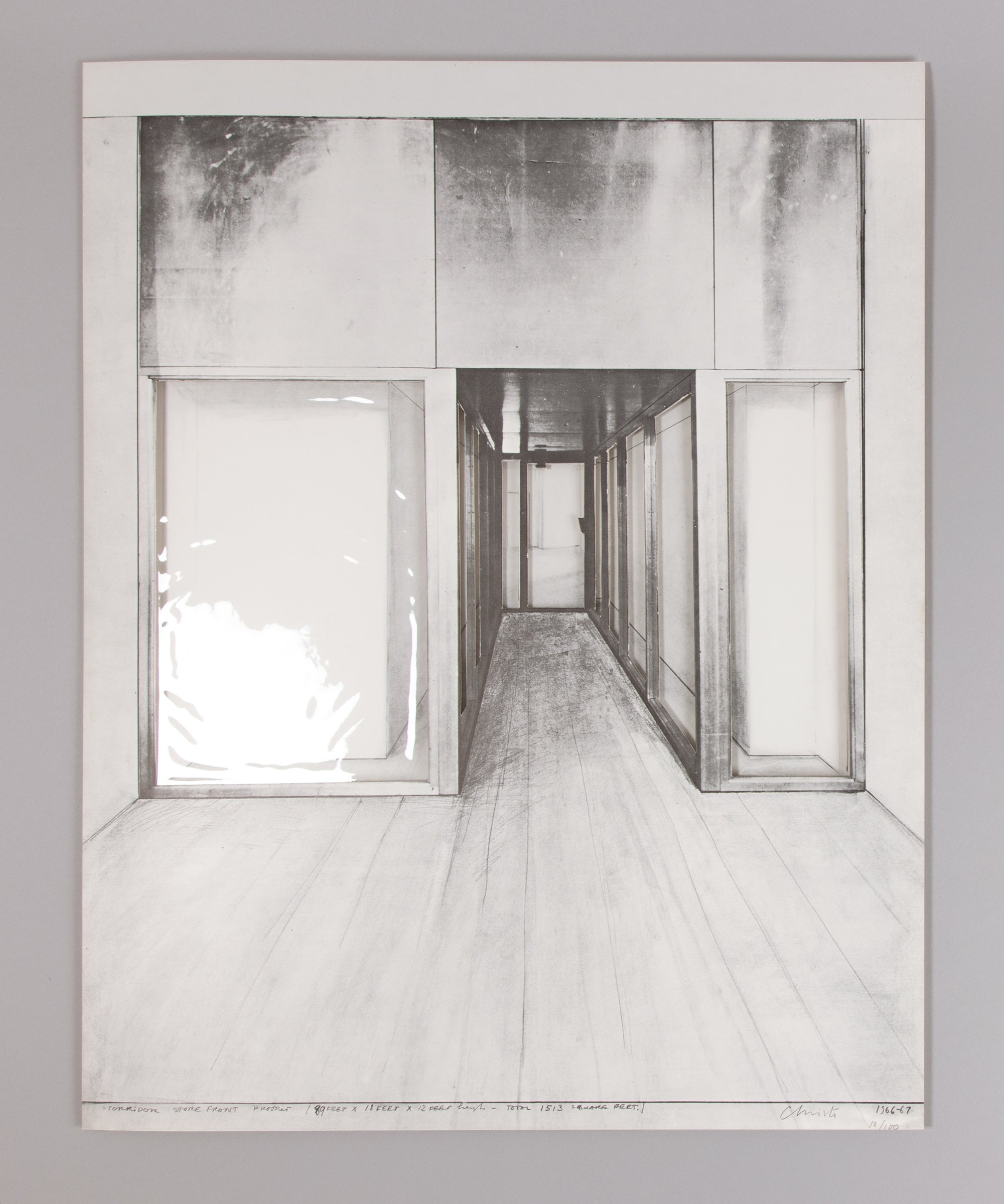 Christo - Corridor Store Front (Monuments)