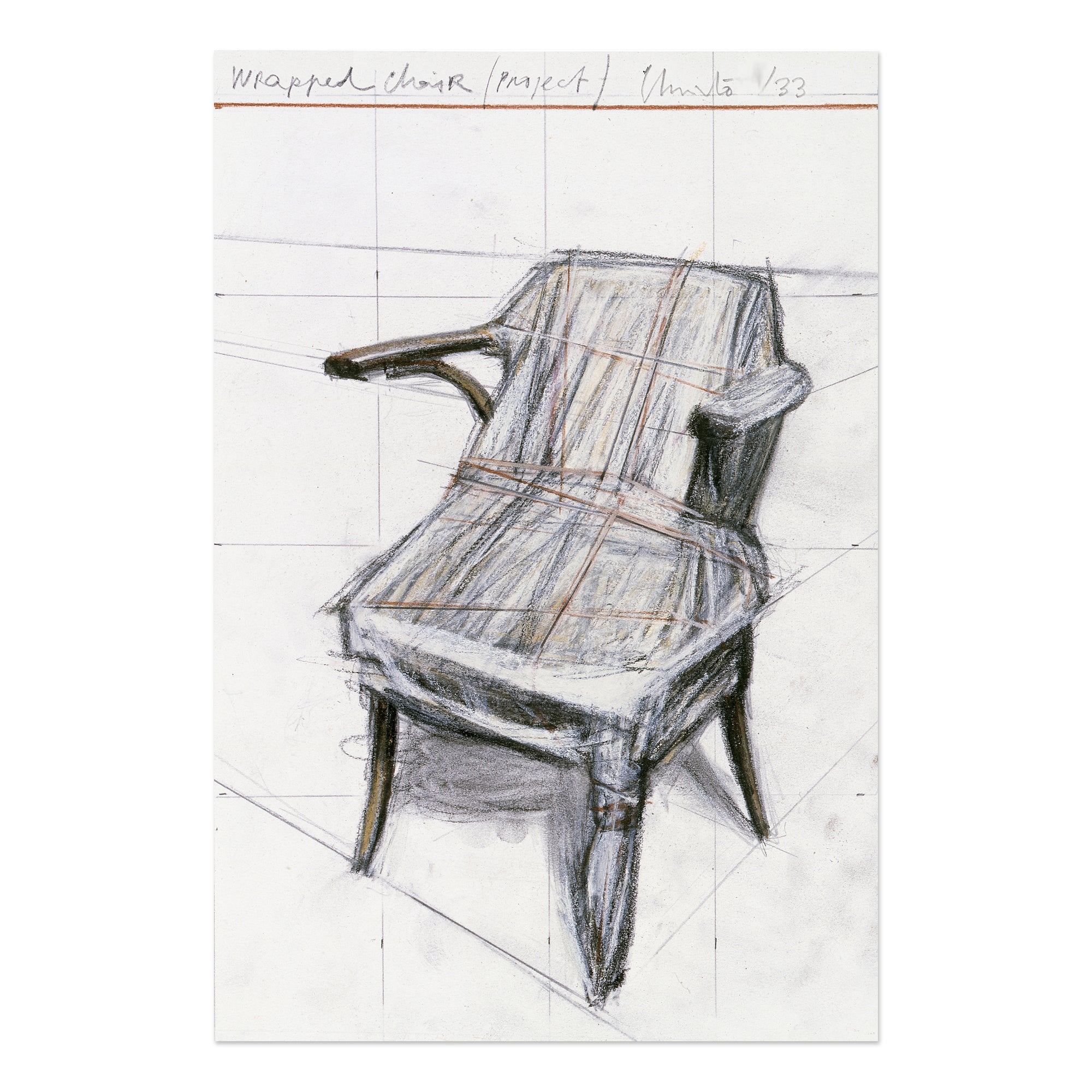 Christo – Wrapped Chair (Project) | Art Editions