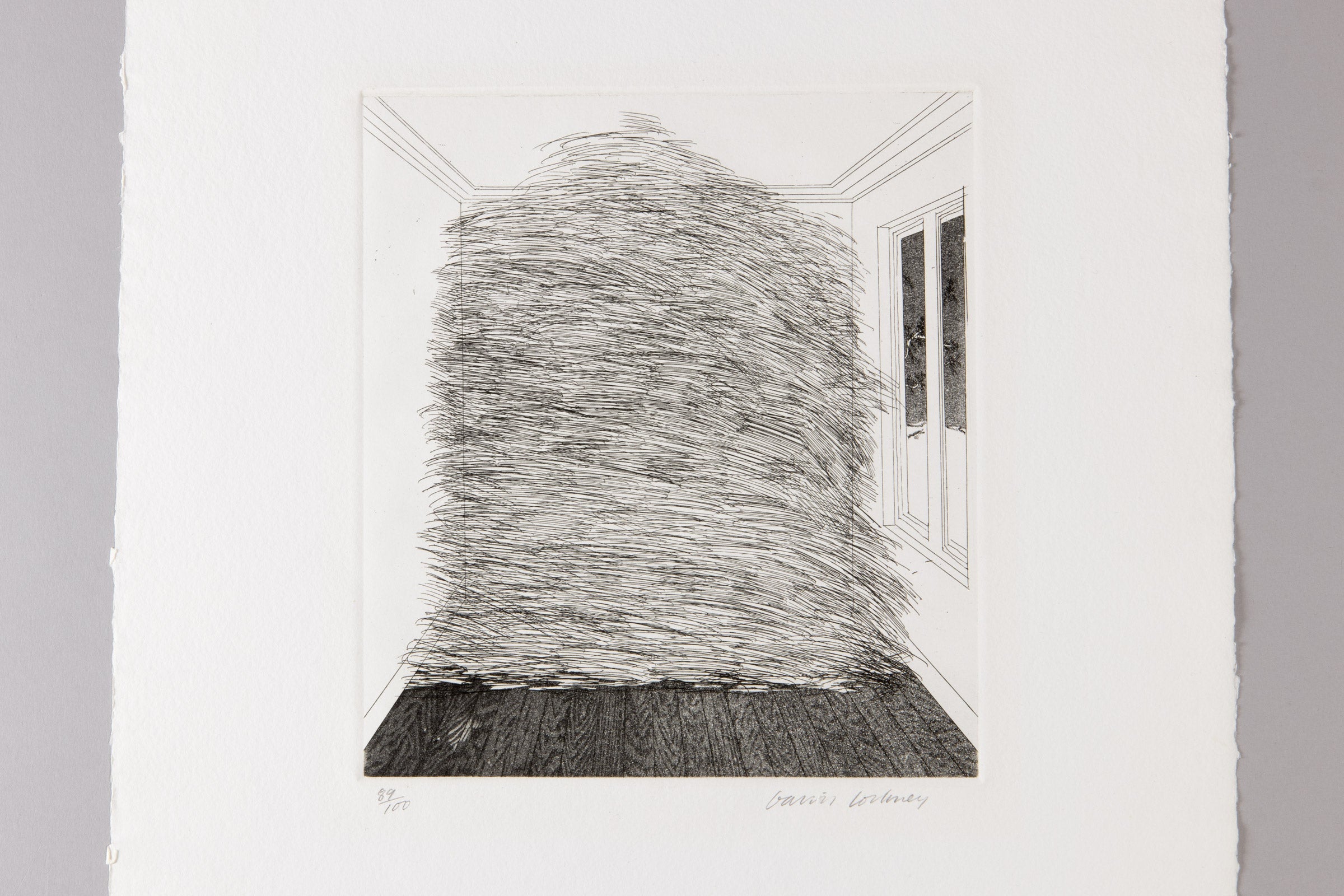 David Hockney - A Room Full of Straw (Rumpelstilzchen)