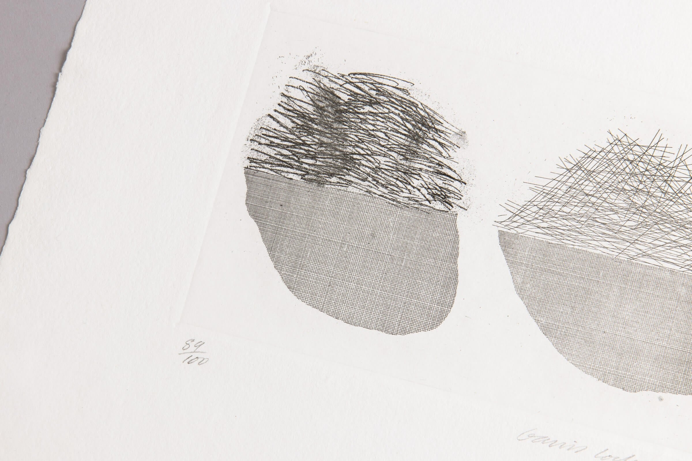 David Hockney – Straw on the Left, Gold on the Right