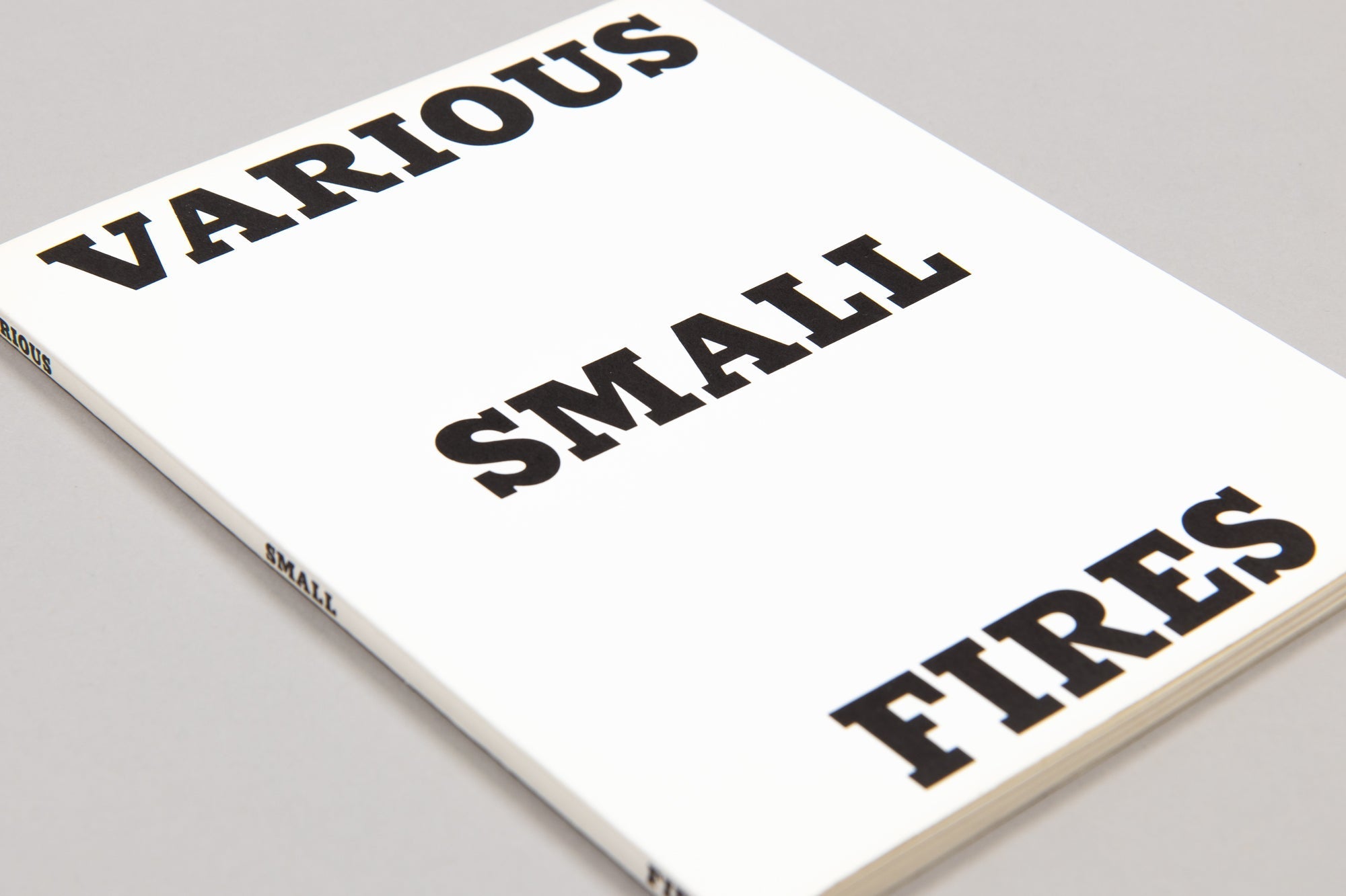 Ed Ruscha - Various Small Fires and Milk