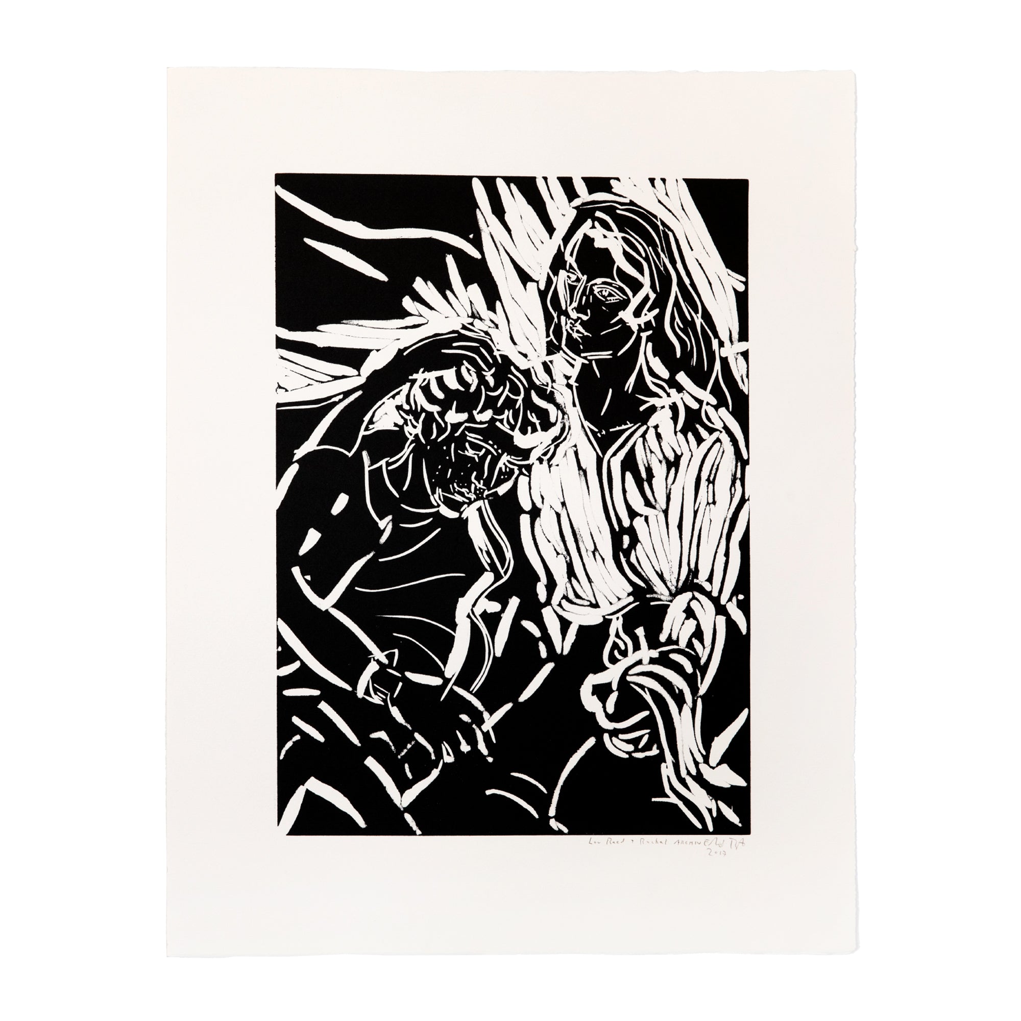 Elizabeth Peyton - Lou Reed + Rachel