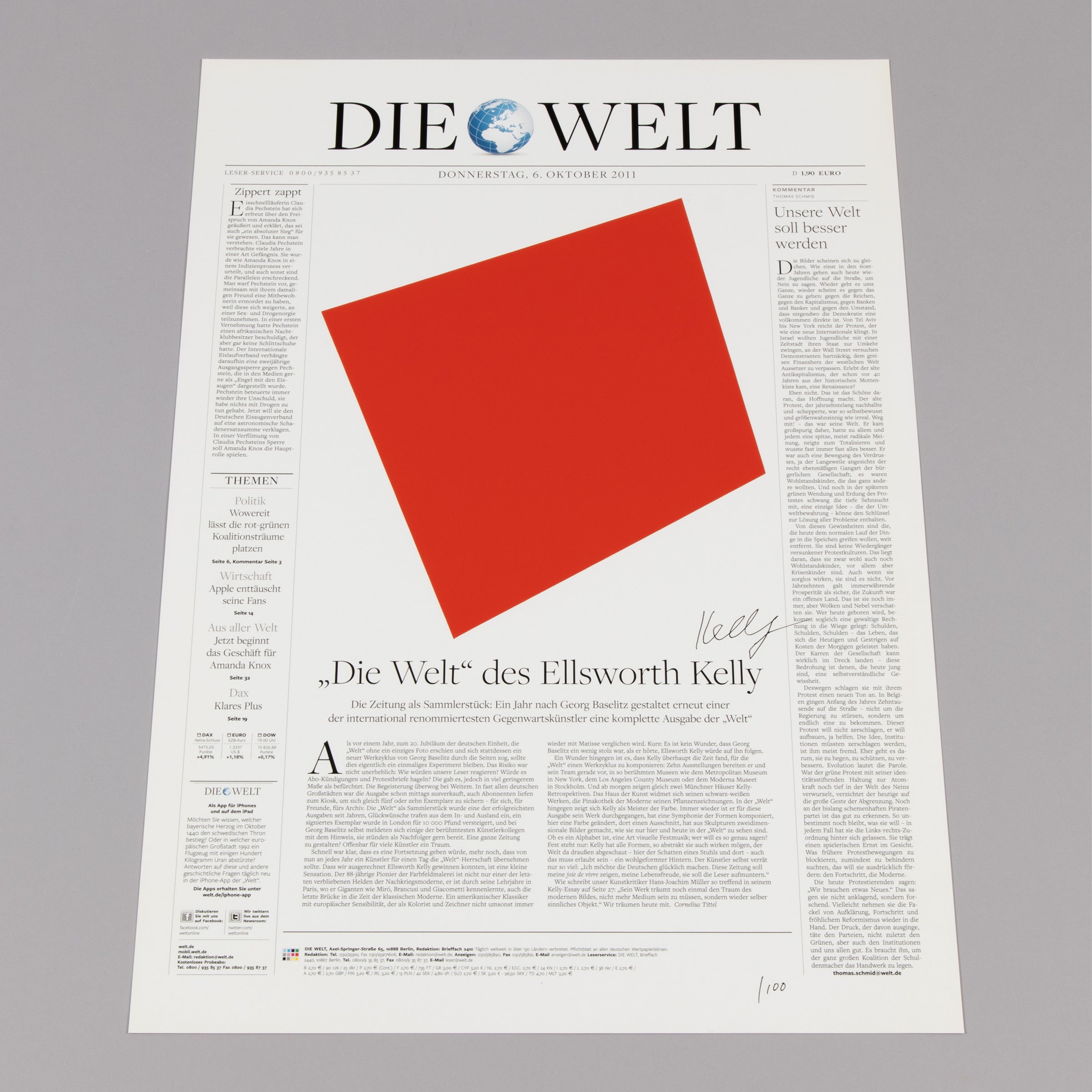 Ellsworth Kelly – Die Welt