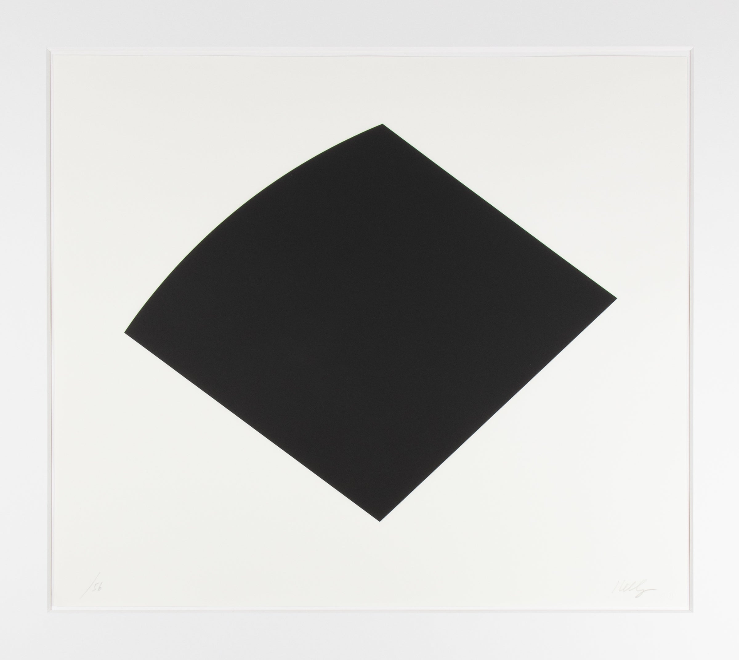 Ellsworth Kelly - Small Black Curve