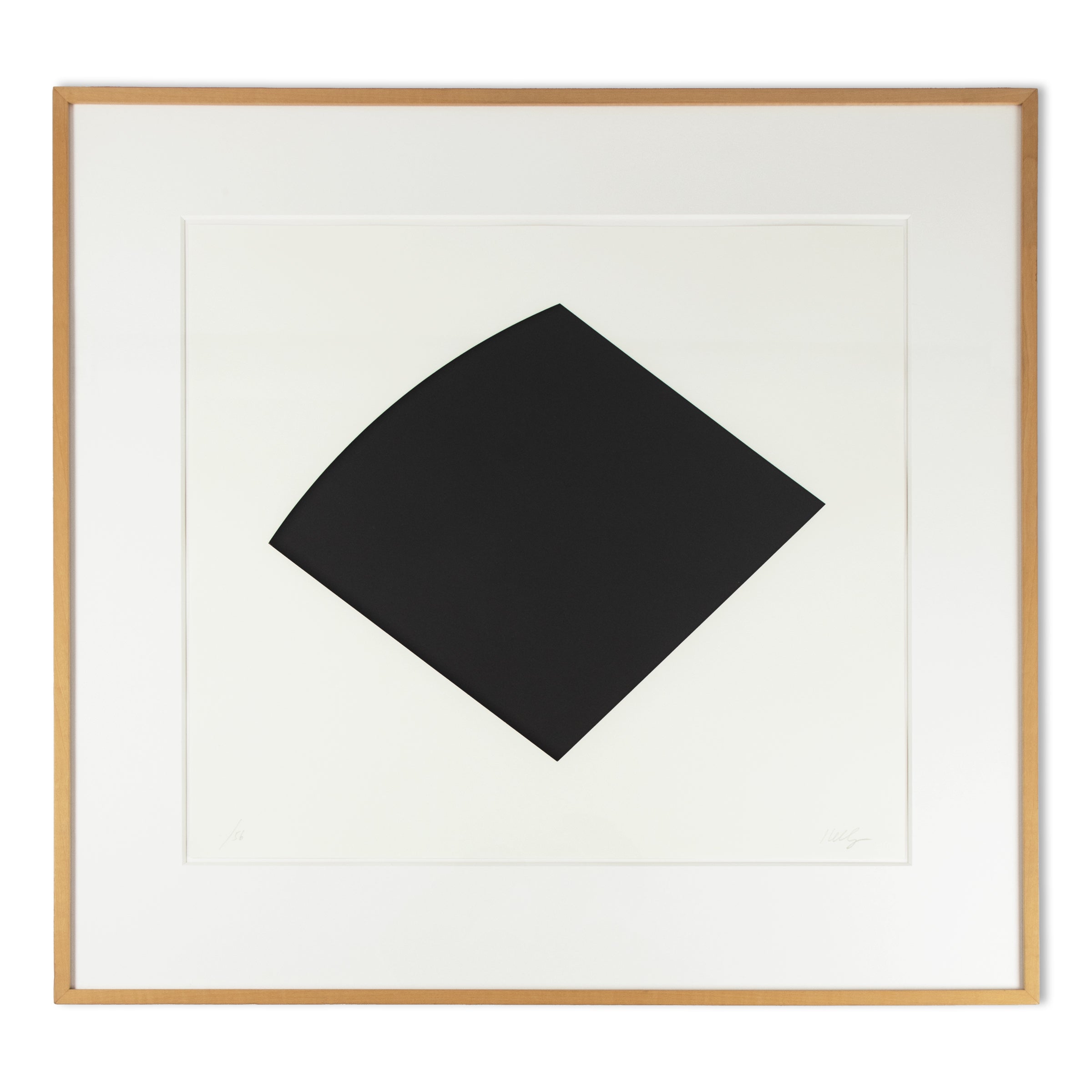 Ellsworth Kelly - Small Black Curve