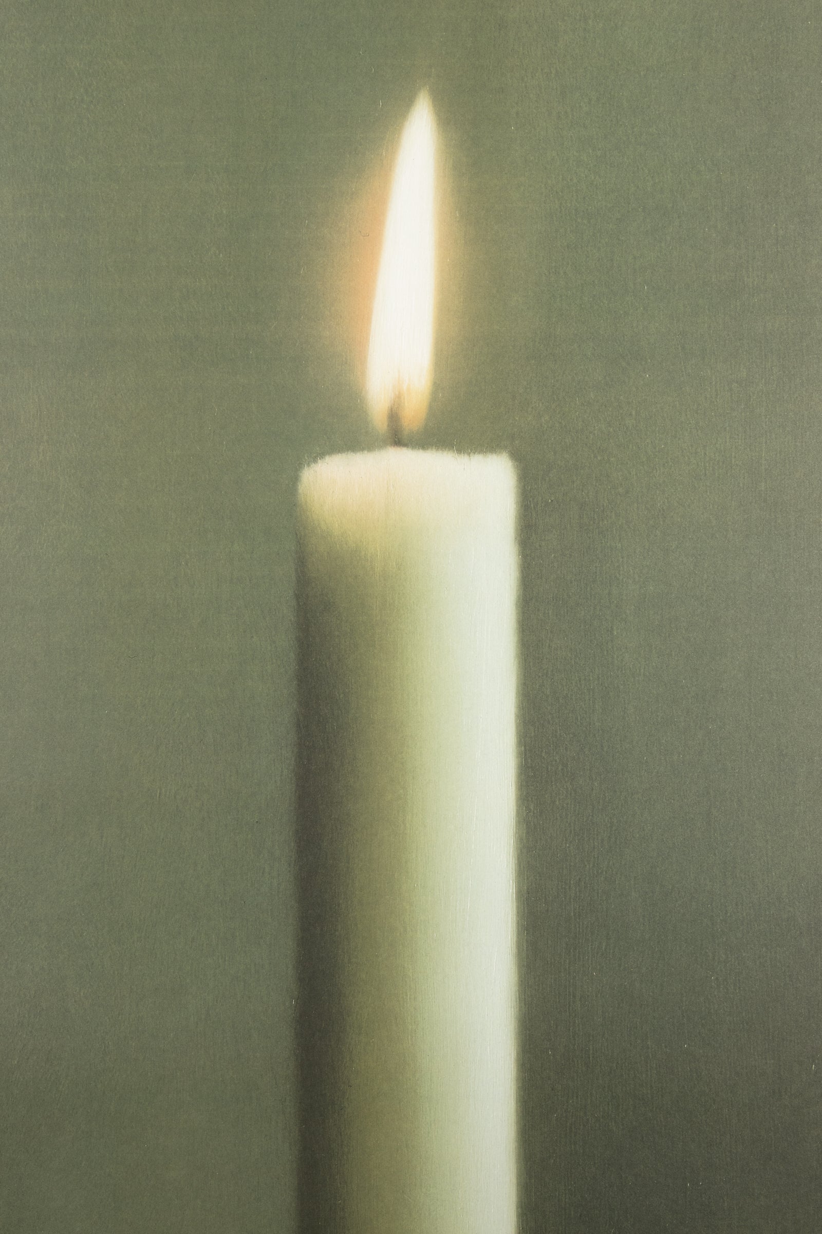 Gerhard Richter - Kerze I (Poster Mönchehaus-Museum)