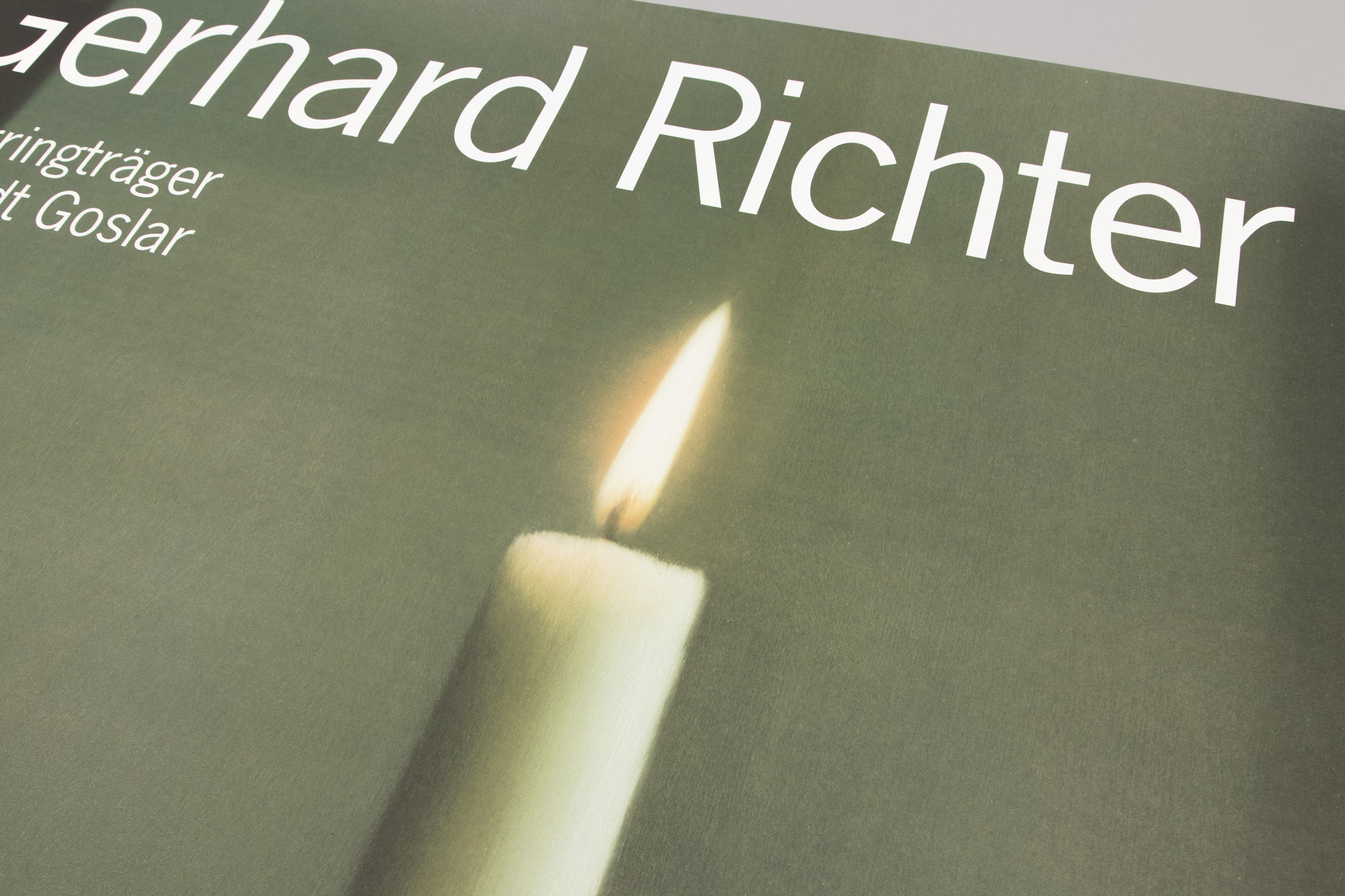 Gerhard Richter - Kerze I (Poster Mönchehaus-Museum)