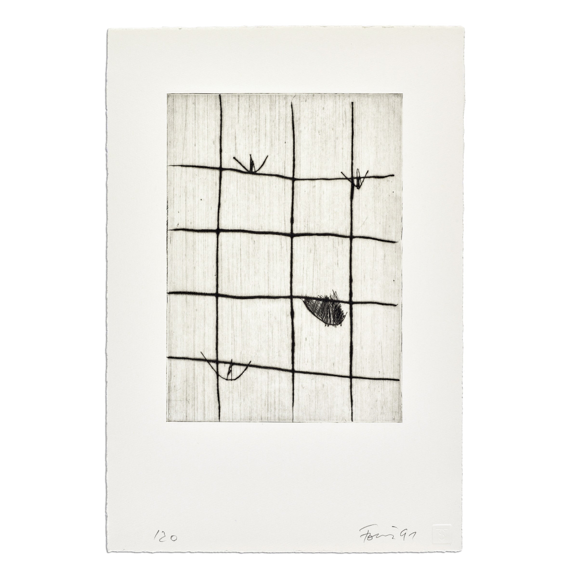 Günther Förg - 6 Radierungen