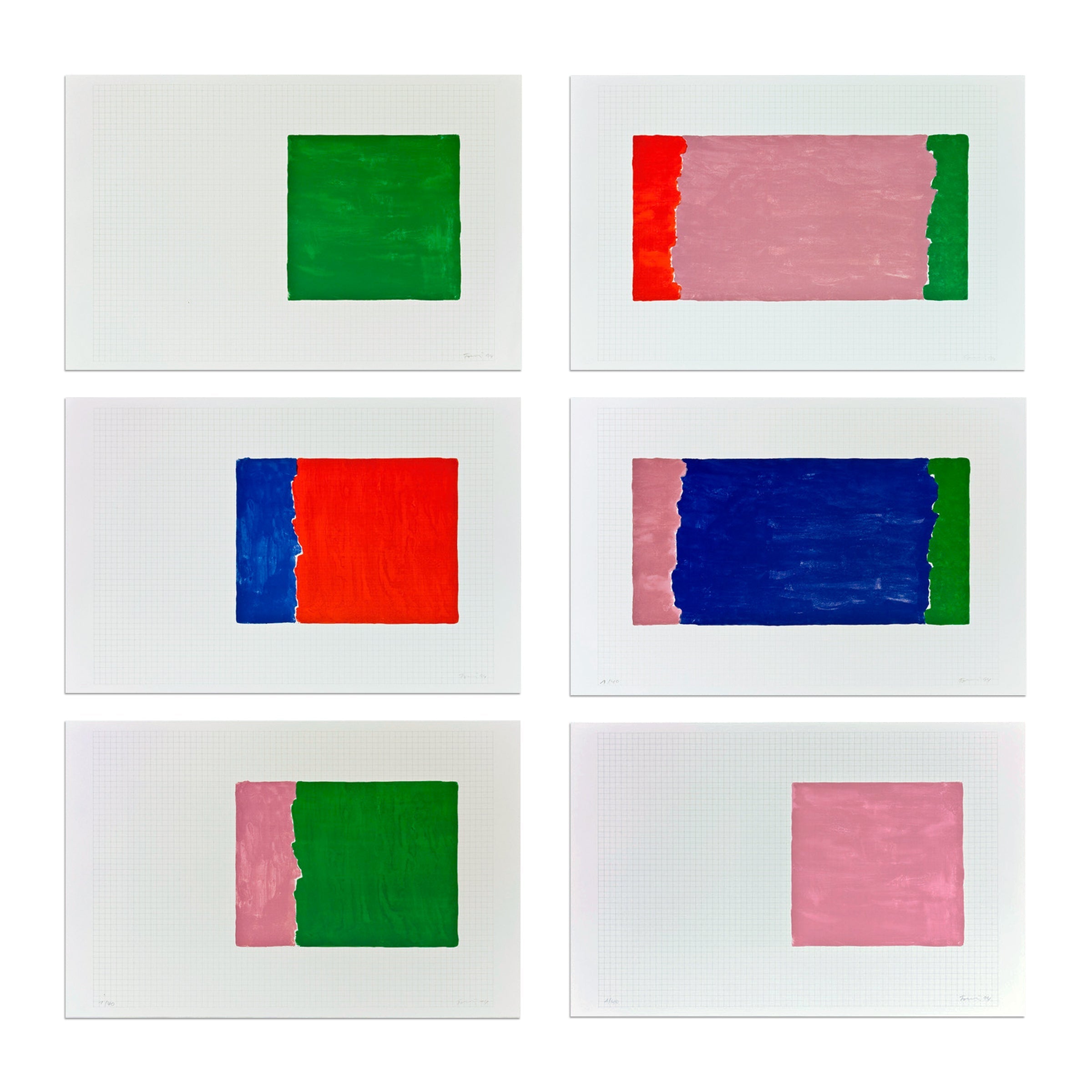 Günther Förg - Capri – 6 Cantos