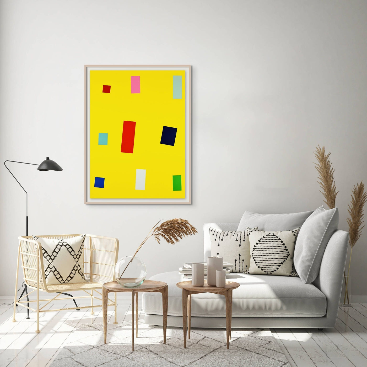 Imi Knoebel - Gelbe Fahne