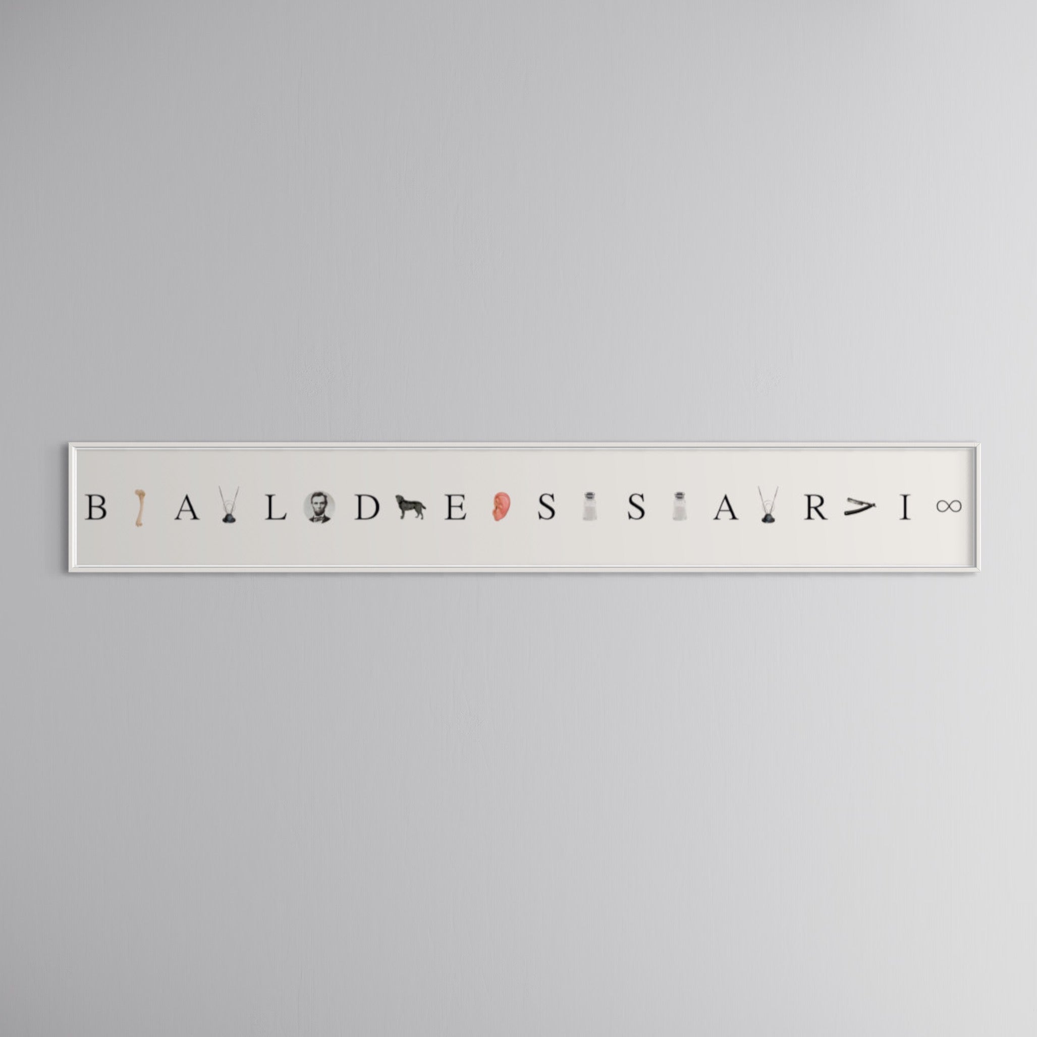 John Baldessari - Give me a B, give me an A...